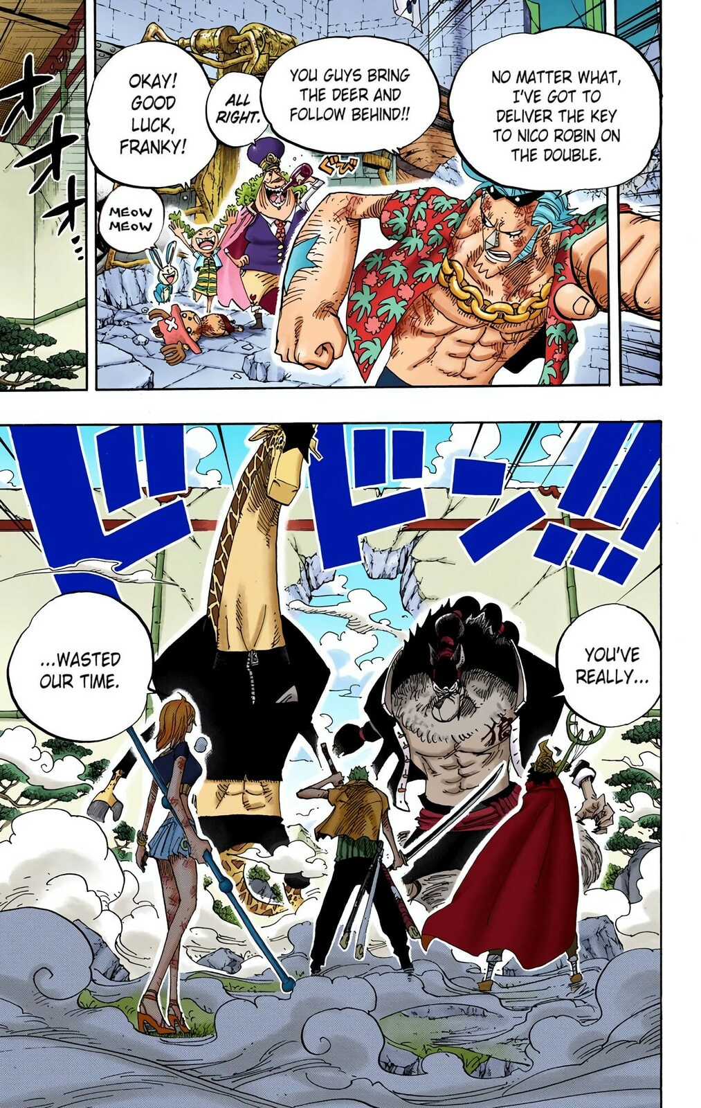 Read One Piece (Colored) chapter 413 image 6 on Lezhin