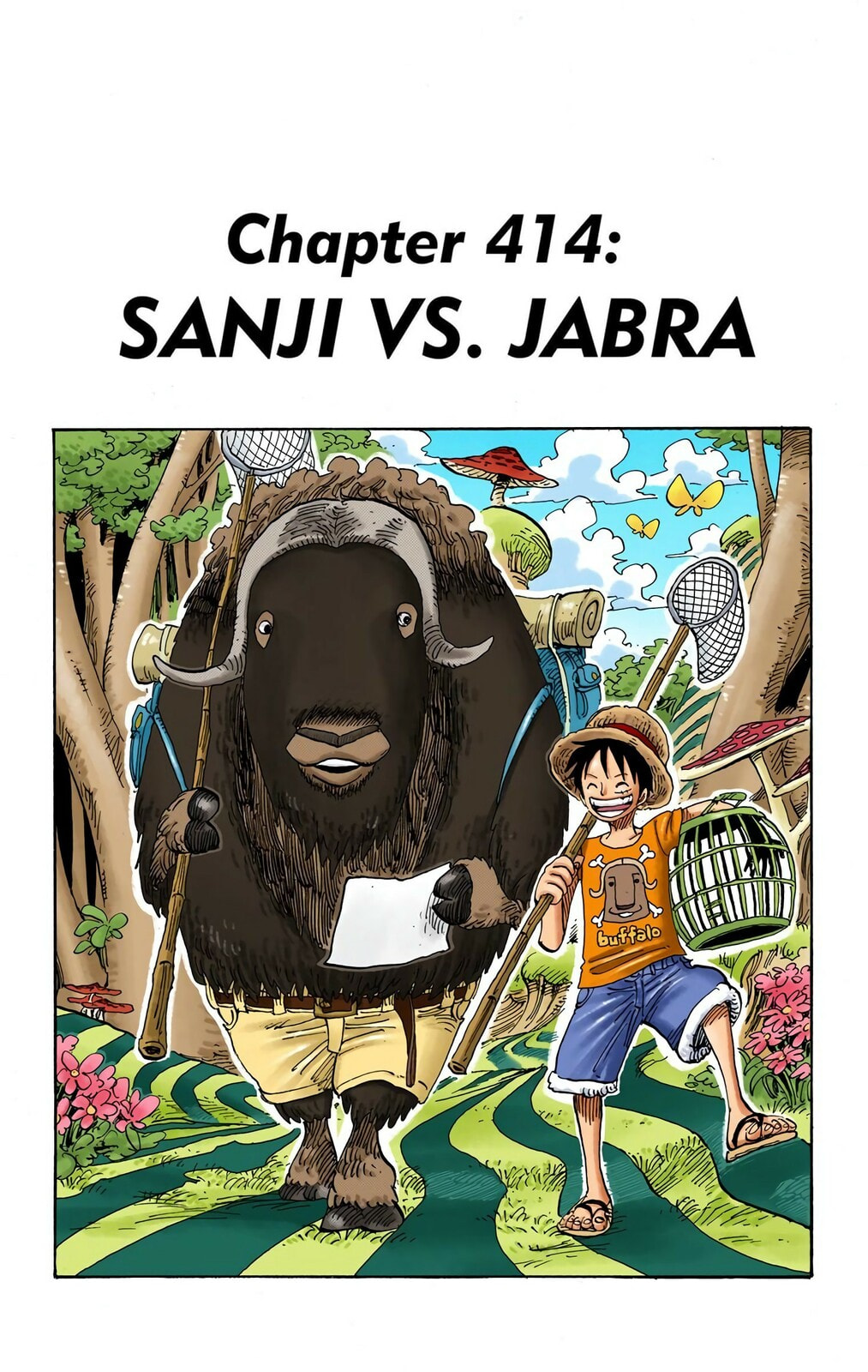 Read One Piece (Colored) chapter 414 image 0 on Lezhin