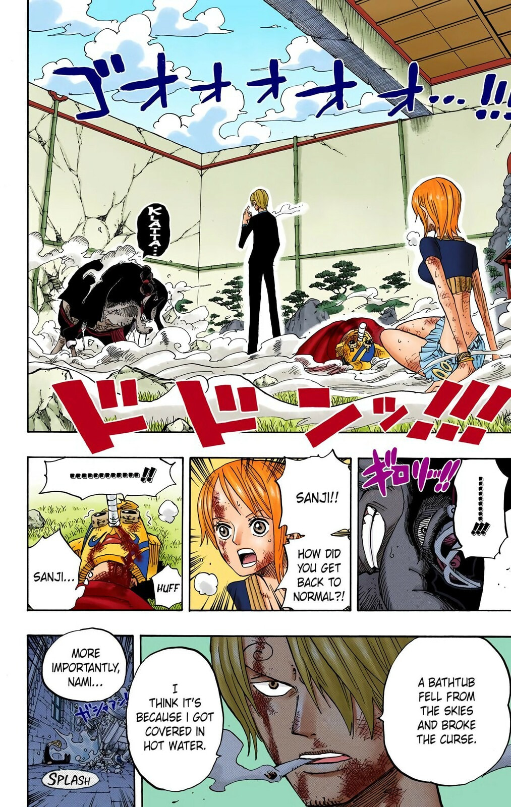 Read One Piece (Colored) chapter 414 image 1 on Lezhin
