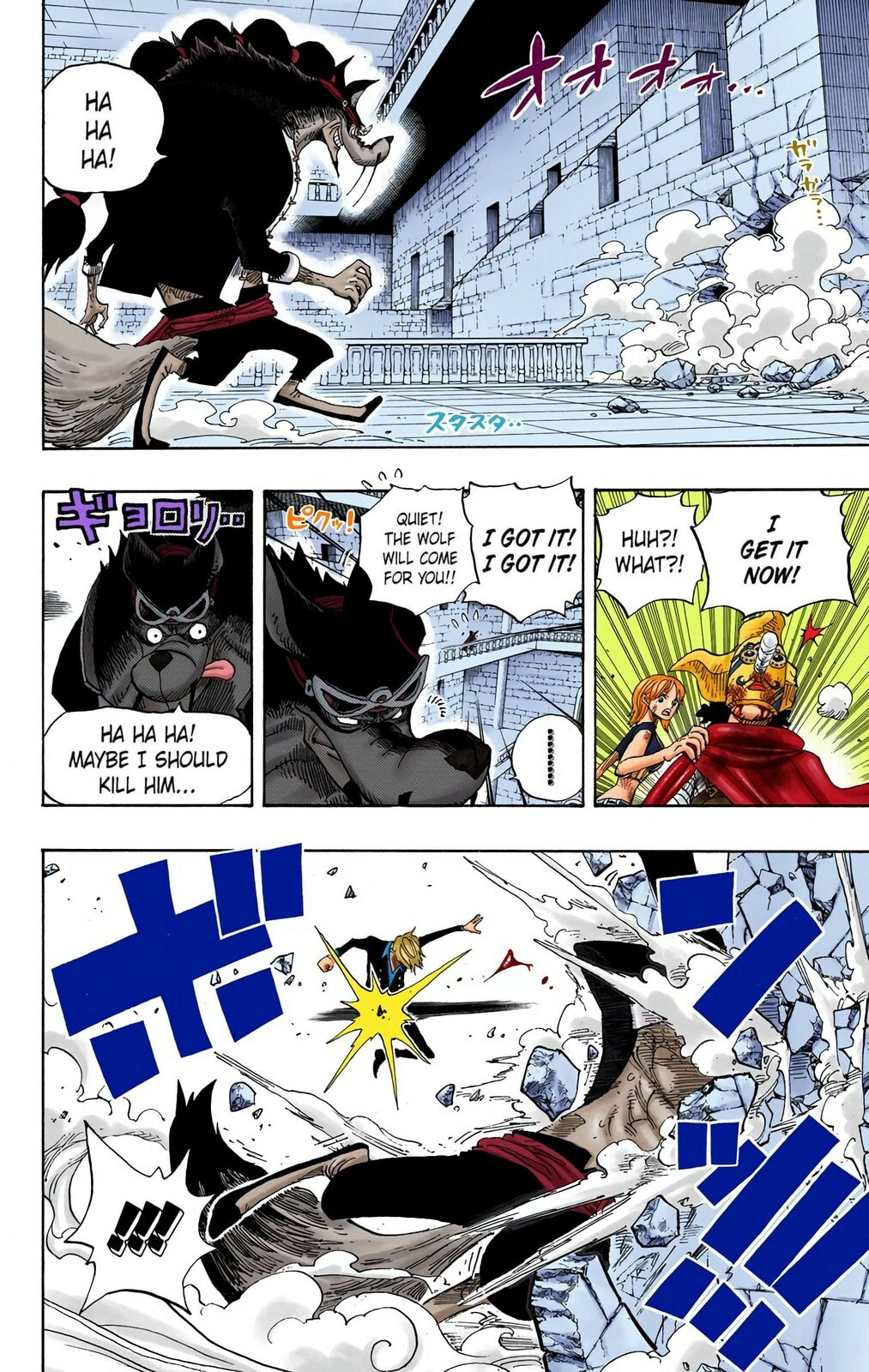 Read One Piece (Colored) chapter 414 image 10 on Lezhin