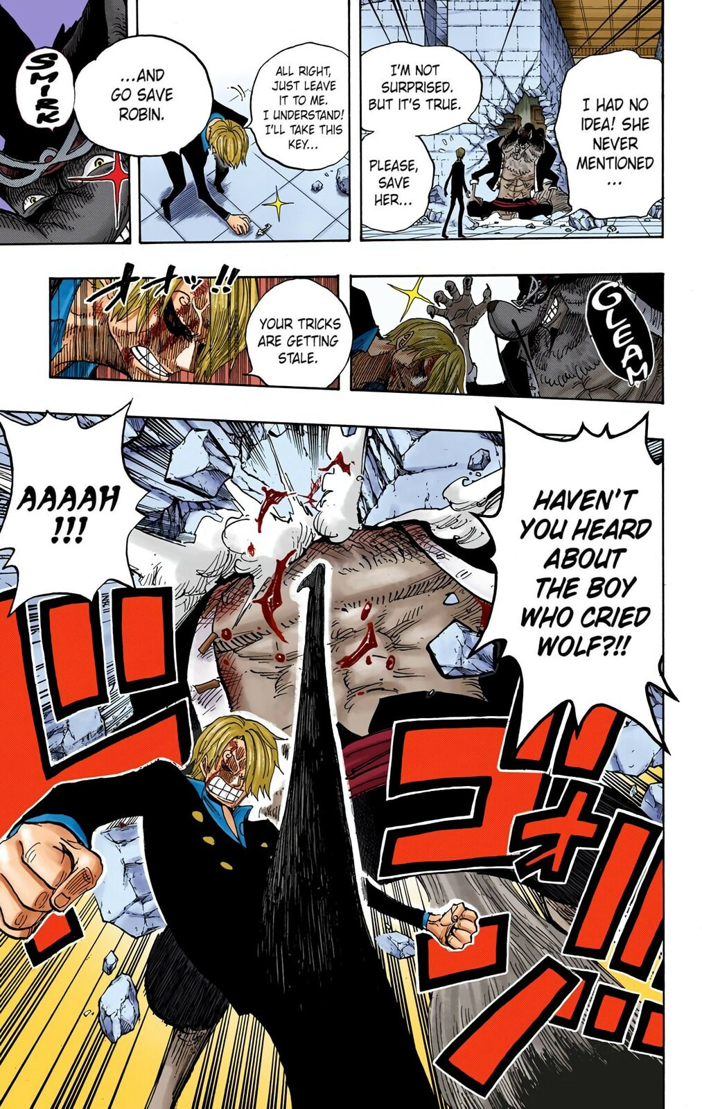 Read One Piece (Colored) chapter 414 image 17 on Lezhin