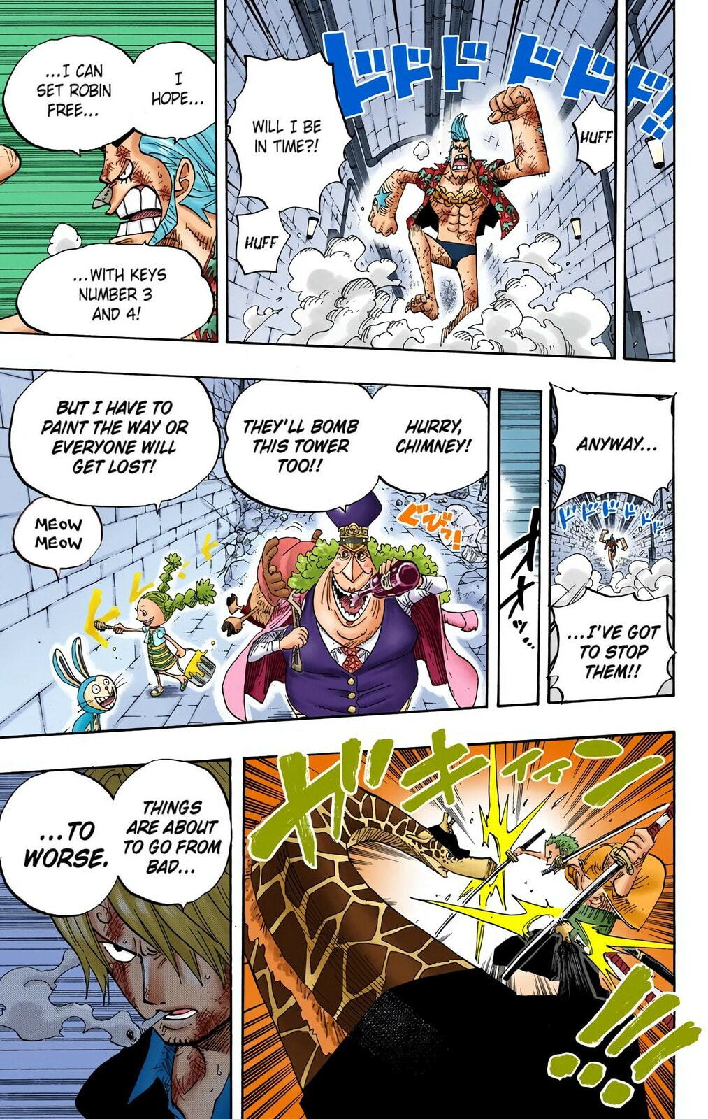 Read One Piece (Colored) chapter 414 image 5 on Lezhin