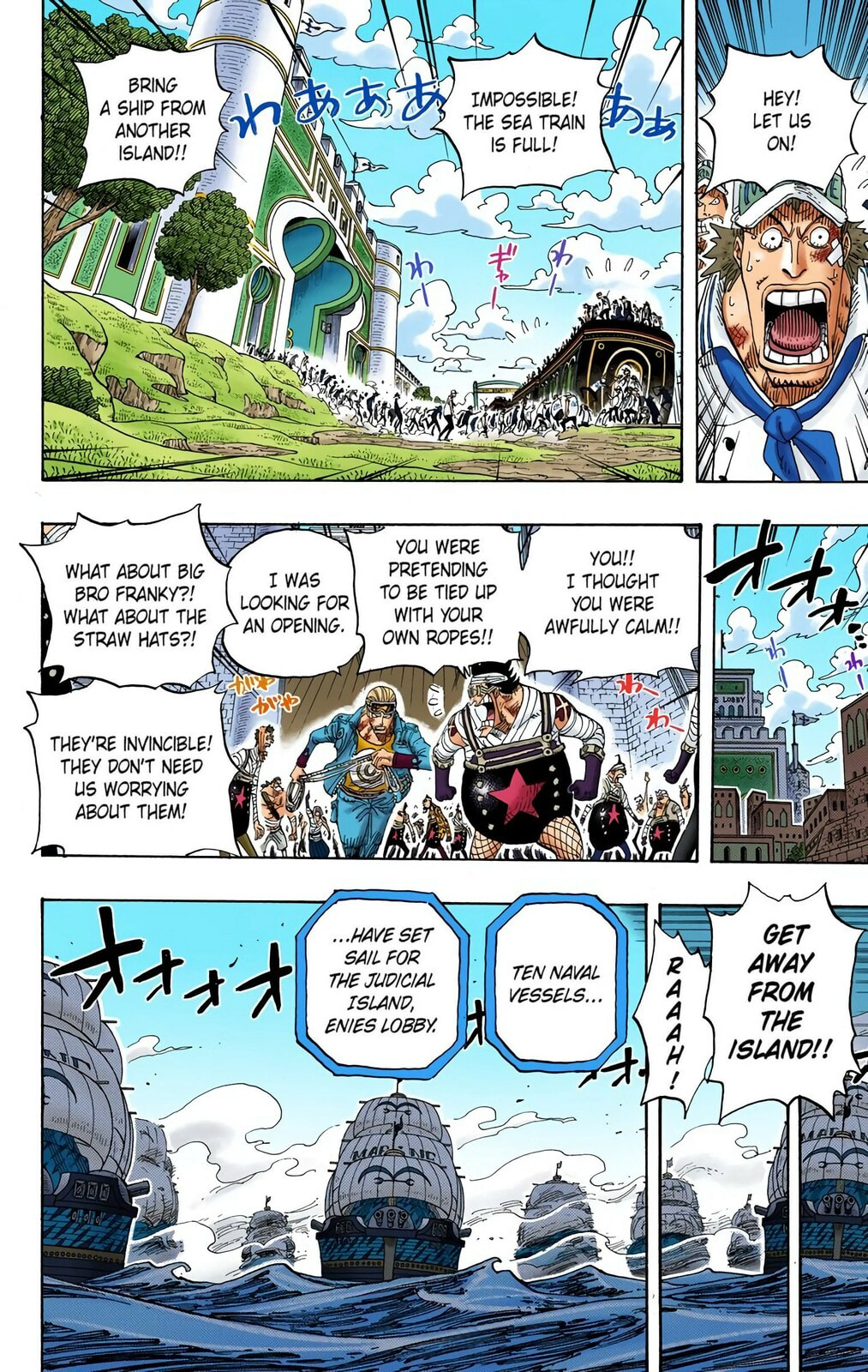 Read One Piece (Colored) chapter 414 image 6 on Lezhin