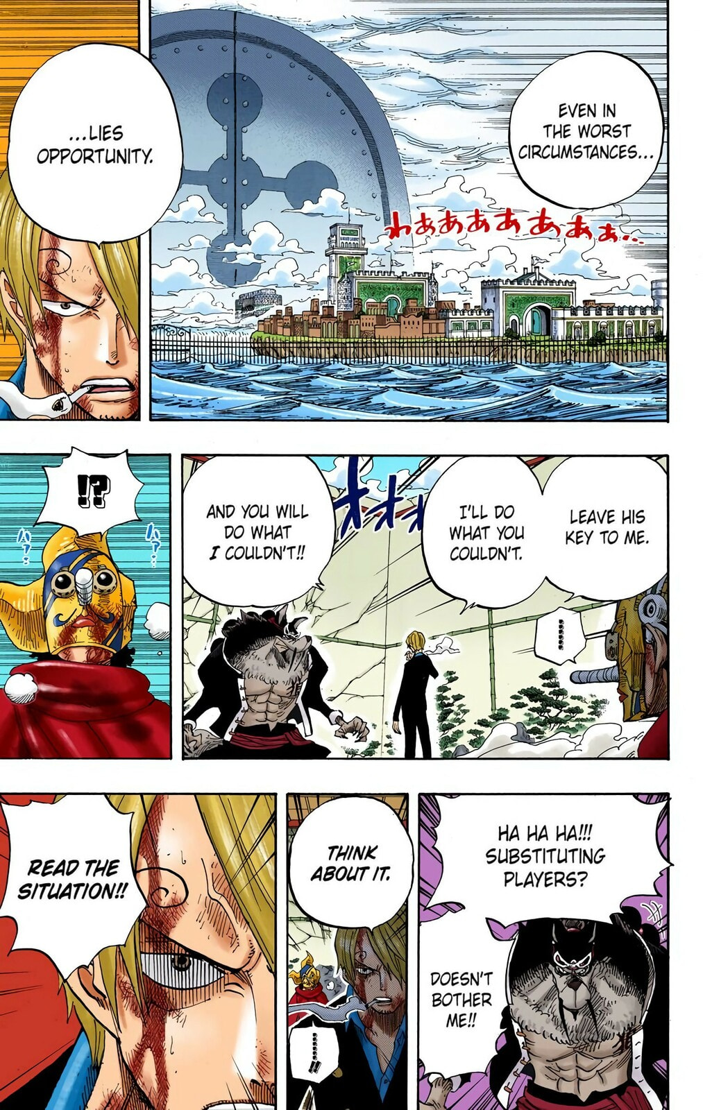 Read One Piece (Colored) chapter 414 image 7 on Lezhin