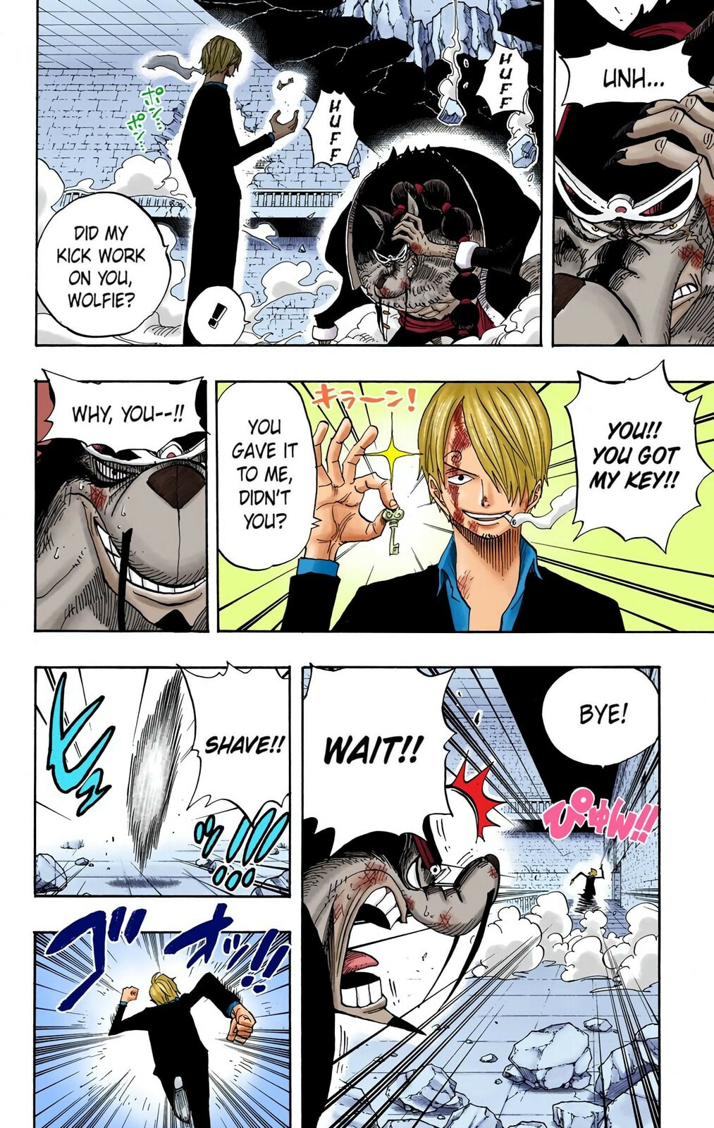 Read One Piece (Colored) chapter 415 image 3 on Lezhin