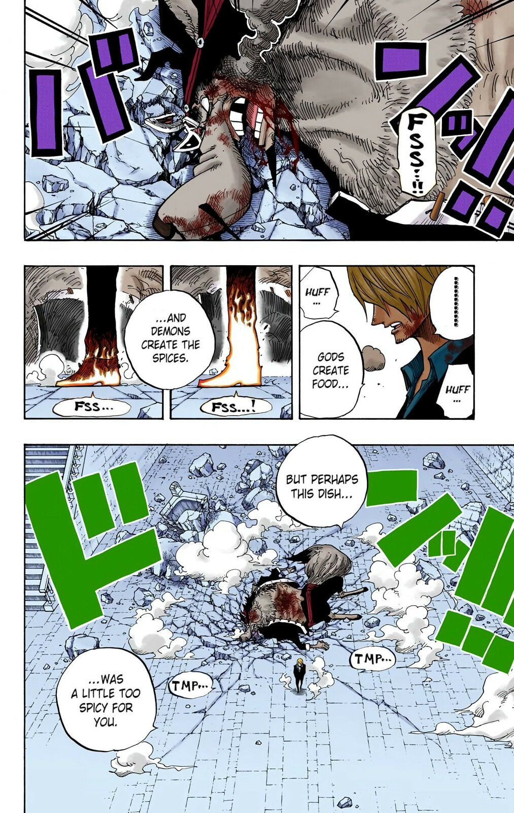 Read One Piece (Colored) chapter 416 image 1 on Lezhin