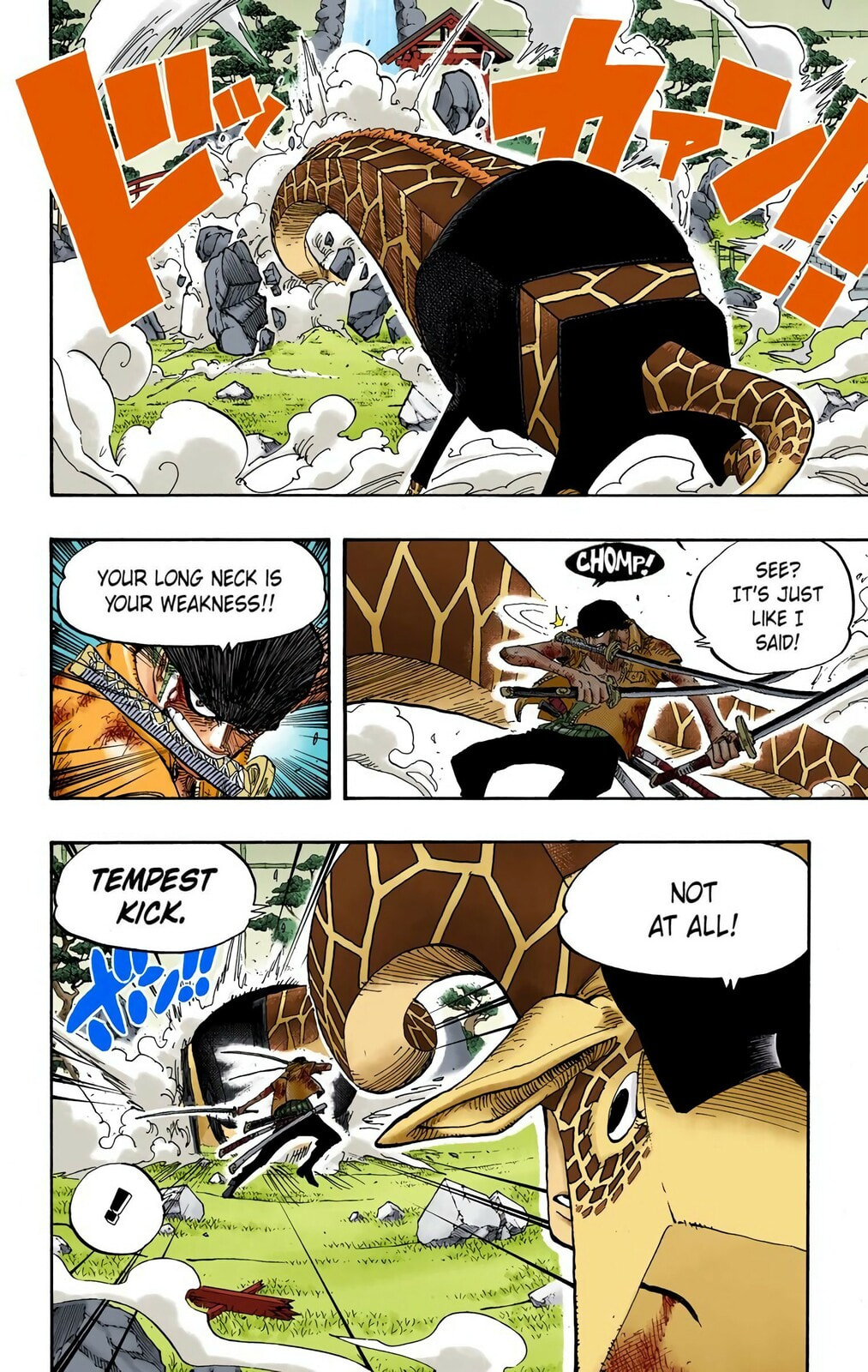 Read One Piece (Colored) chapter 417 image 3 on Lezhin