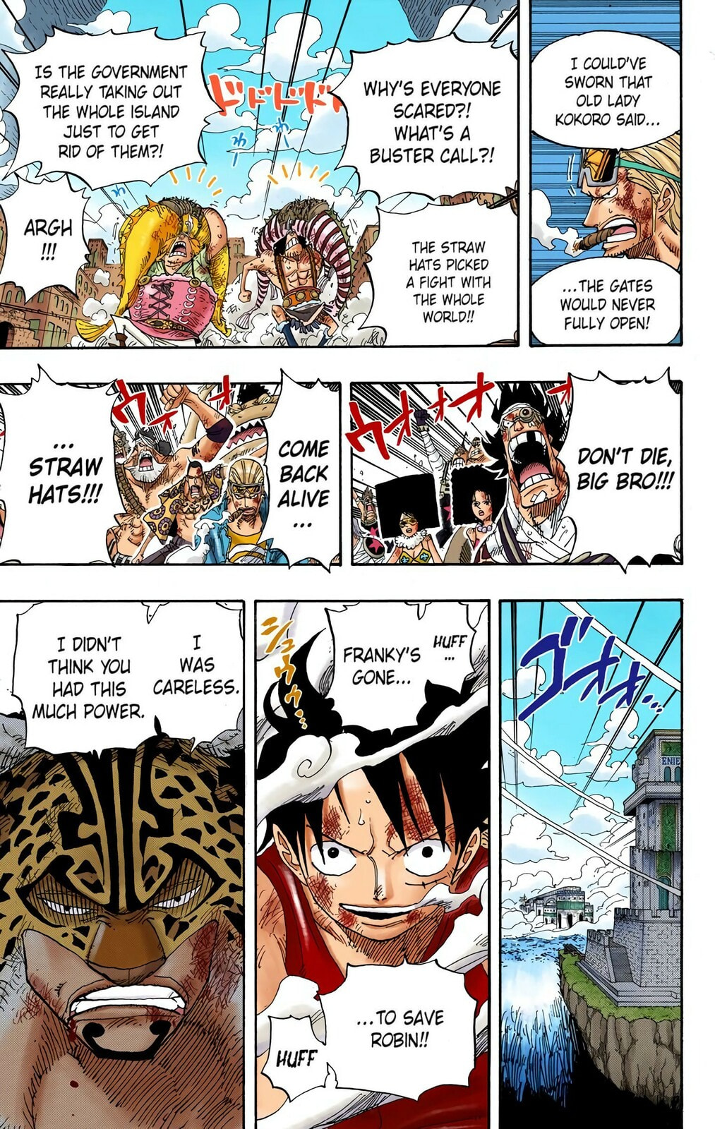 Read One Piece (Colored) chapter 419 image 2 on Lezhin