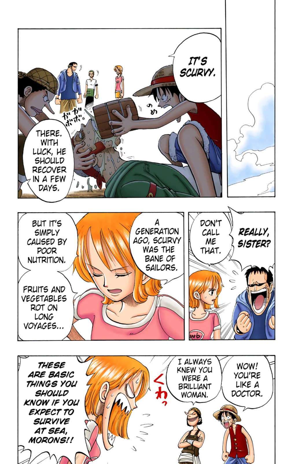 Read One Piece (Colored) chapter 42 image 14 on Lezhin