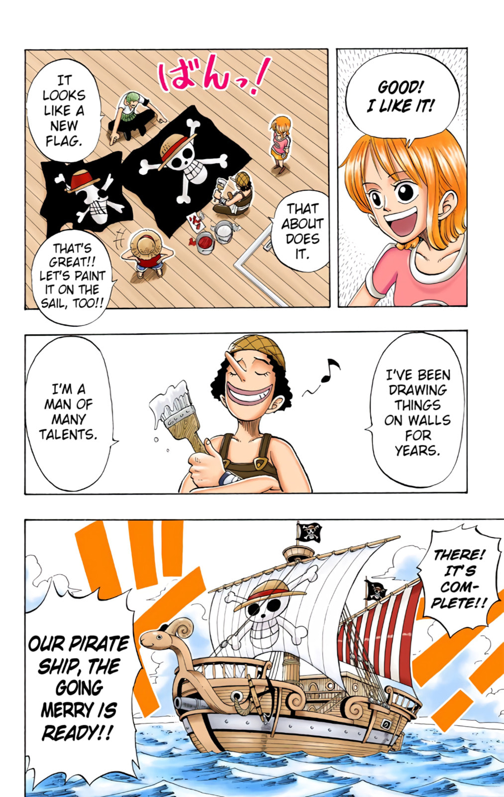 Read One Piece (Colored) chapter 42 image 3 on Lezhin