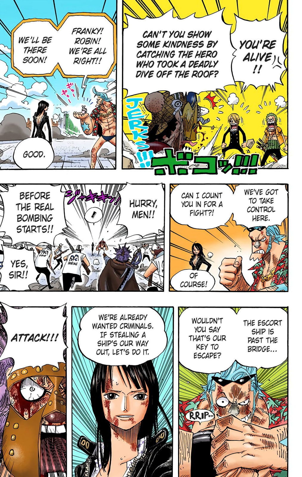Read One Piece (Colored) chapter 420 image 10 on Lezhin