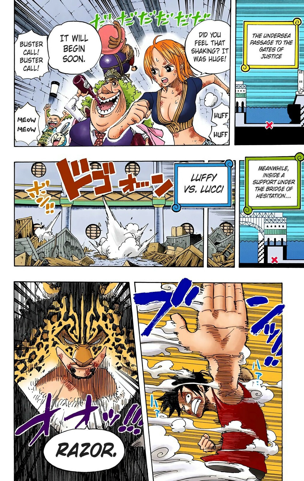 Read One Piece (Colored) chapter 420 image 11 on Lezhin