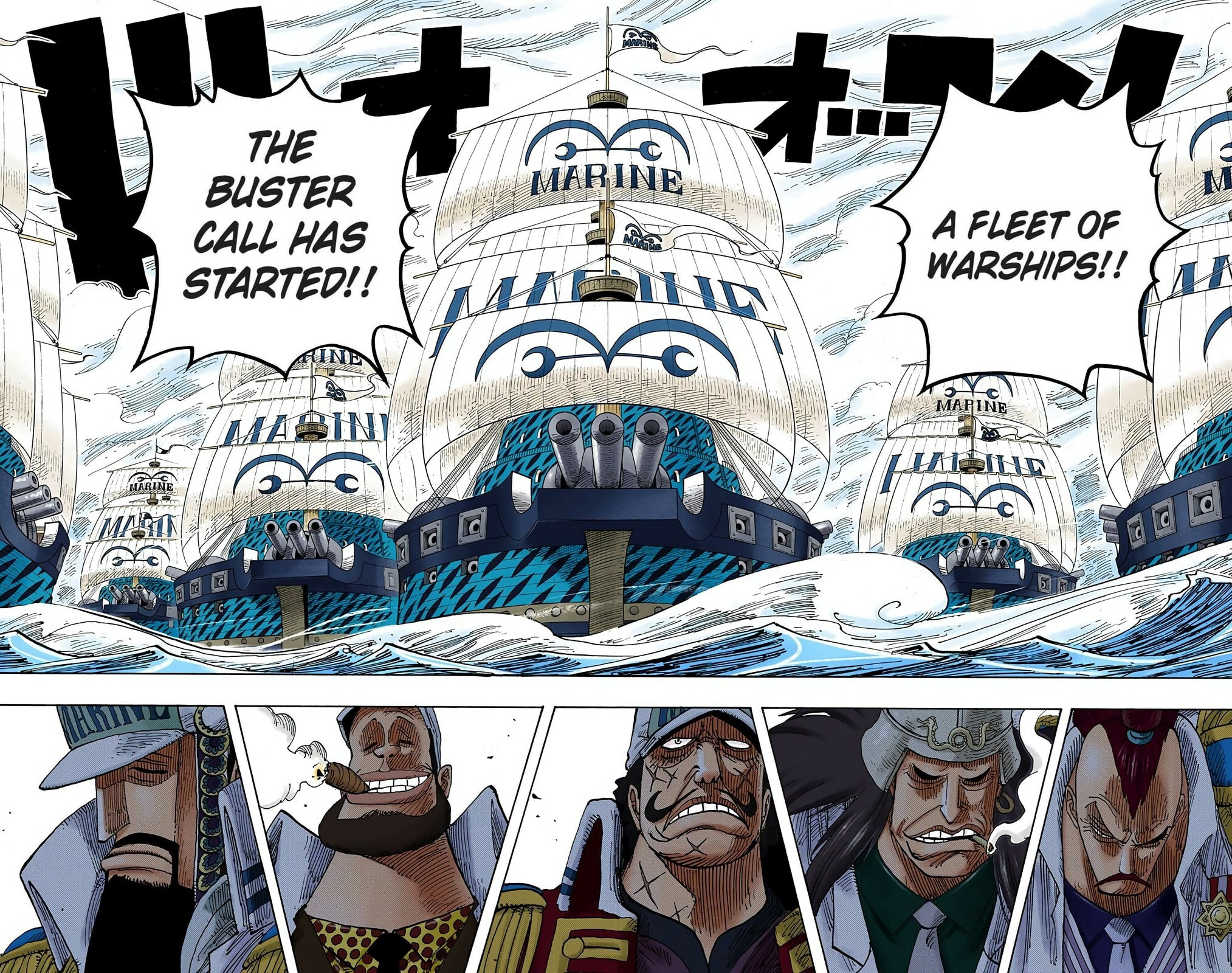 Read One Piece (Colored) chapter 420 image 17 on Lezhin
