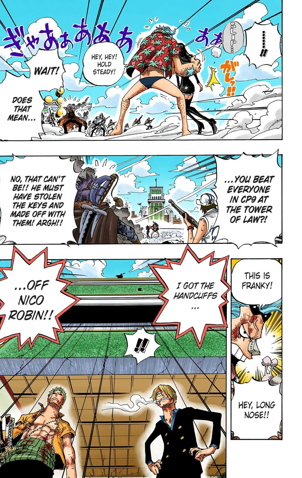 Read One Piece (Colored) chapter 420 image 2 on Lezhin