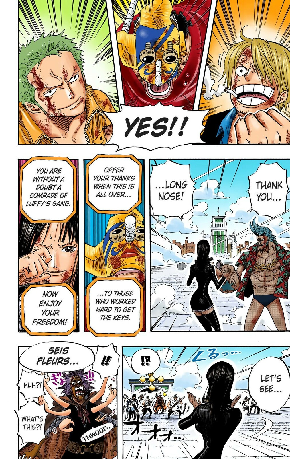 Read One Piece (Colored) chapter 420 image 3 on Lezhin
