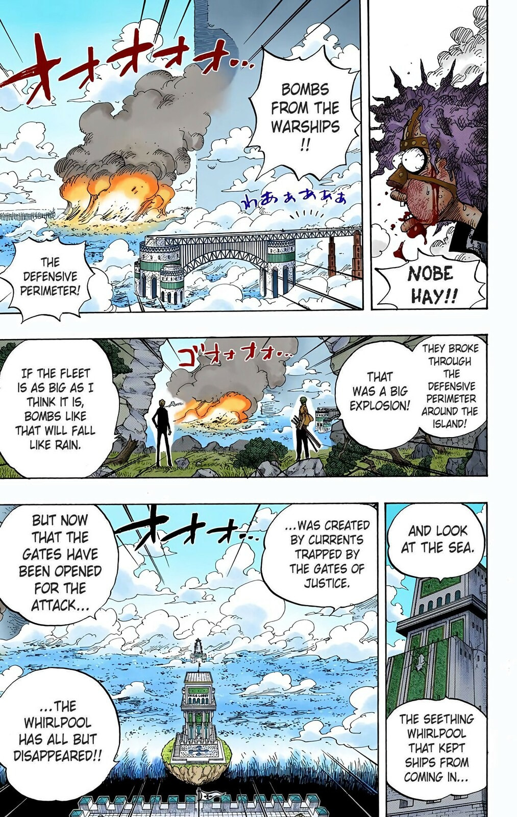 Read One Piece (Colored) chapter 420 image 6 on Lezhin