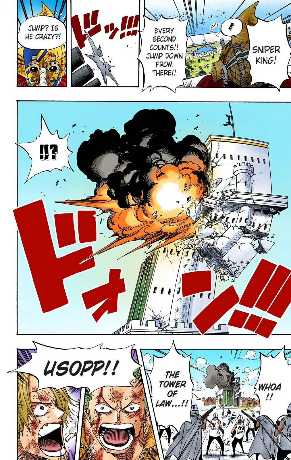 Read One Piece (Colored) chapter 420 image 7 on Lezhin