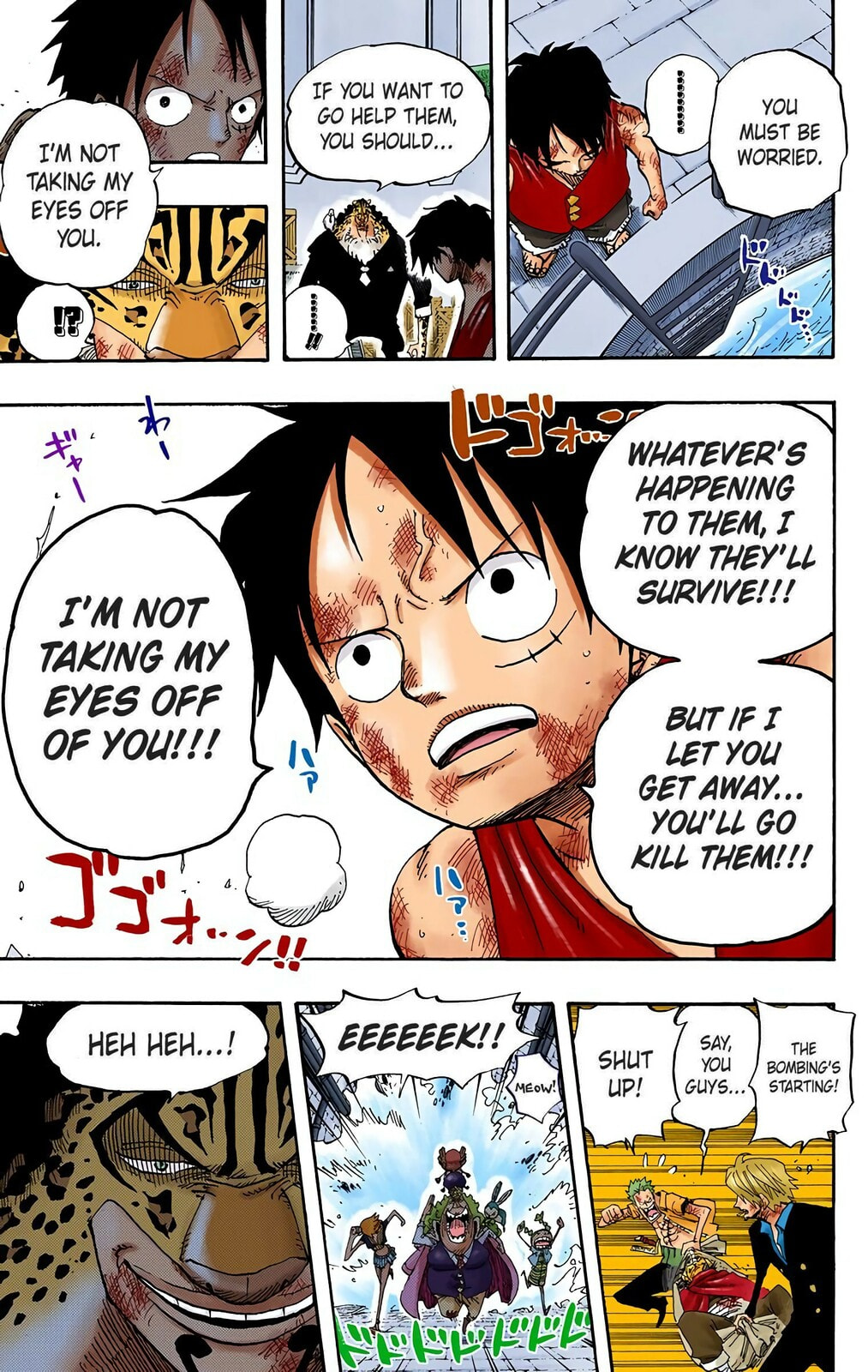 Read One Piece (Colored) chapter 421 image 7 on Lezhin