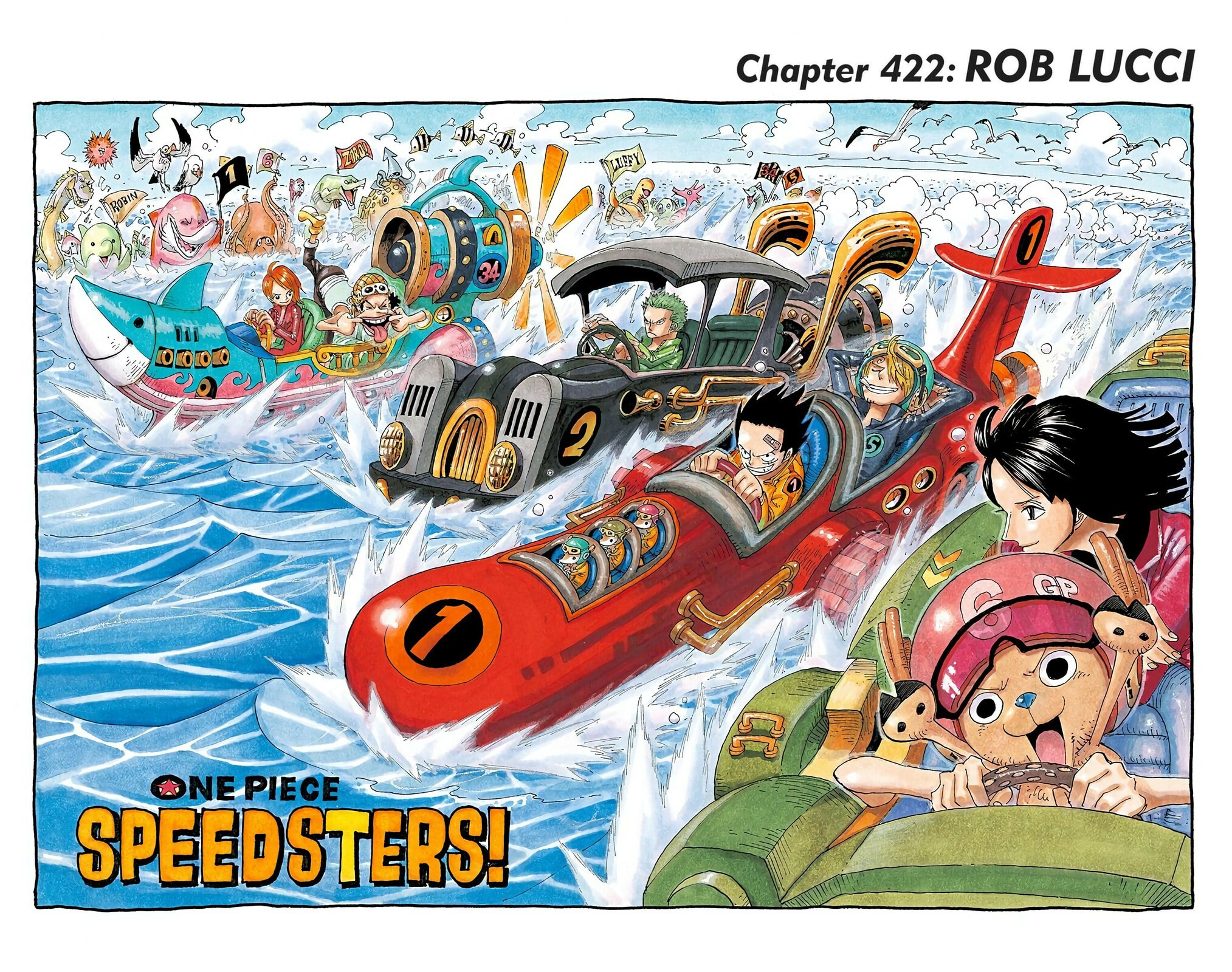 Read One Piece (Colored) chapter 422 image 0 on Lezhin
