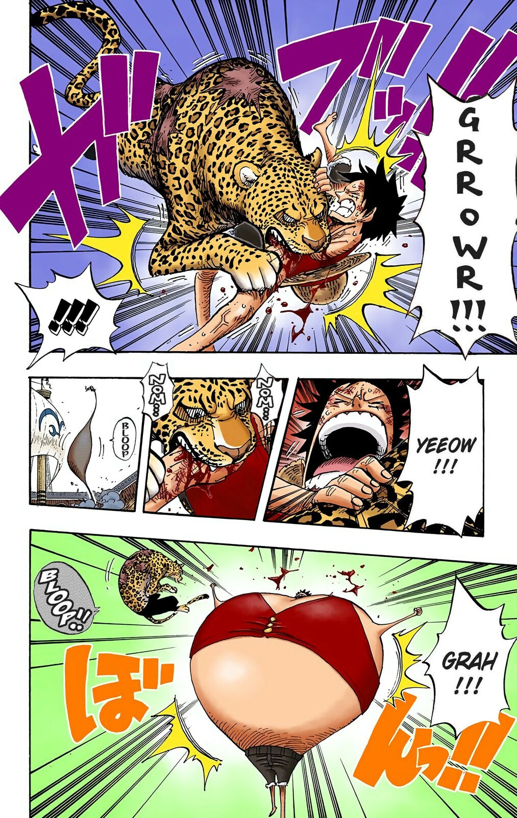 Read One Piece (Colored) chapter 422 image 12 on Lezhin