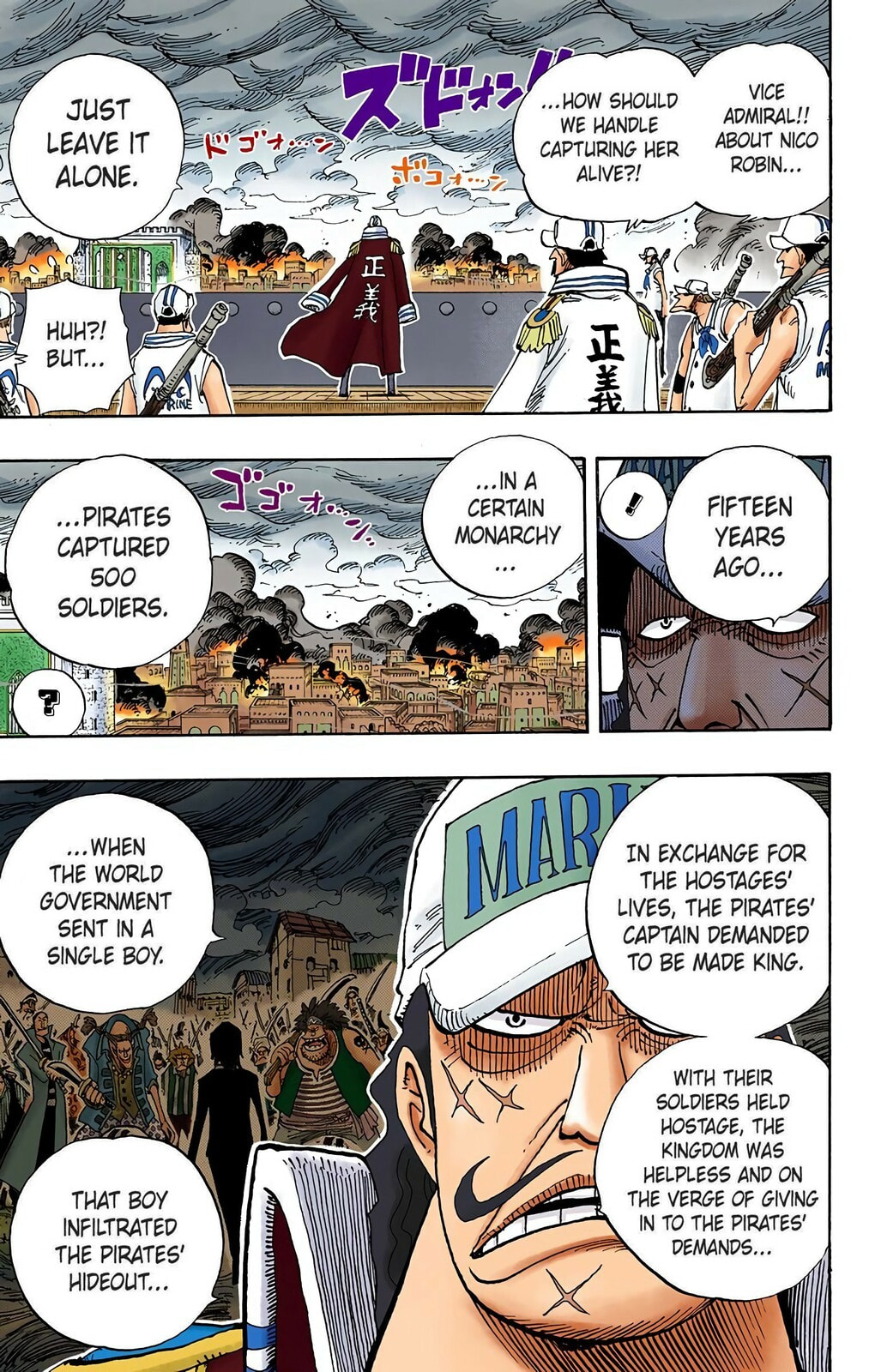 Read One Piece (Colored) chapter 422 image 2 on Lezhin