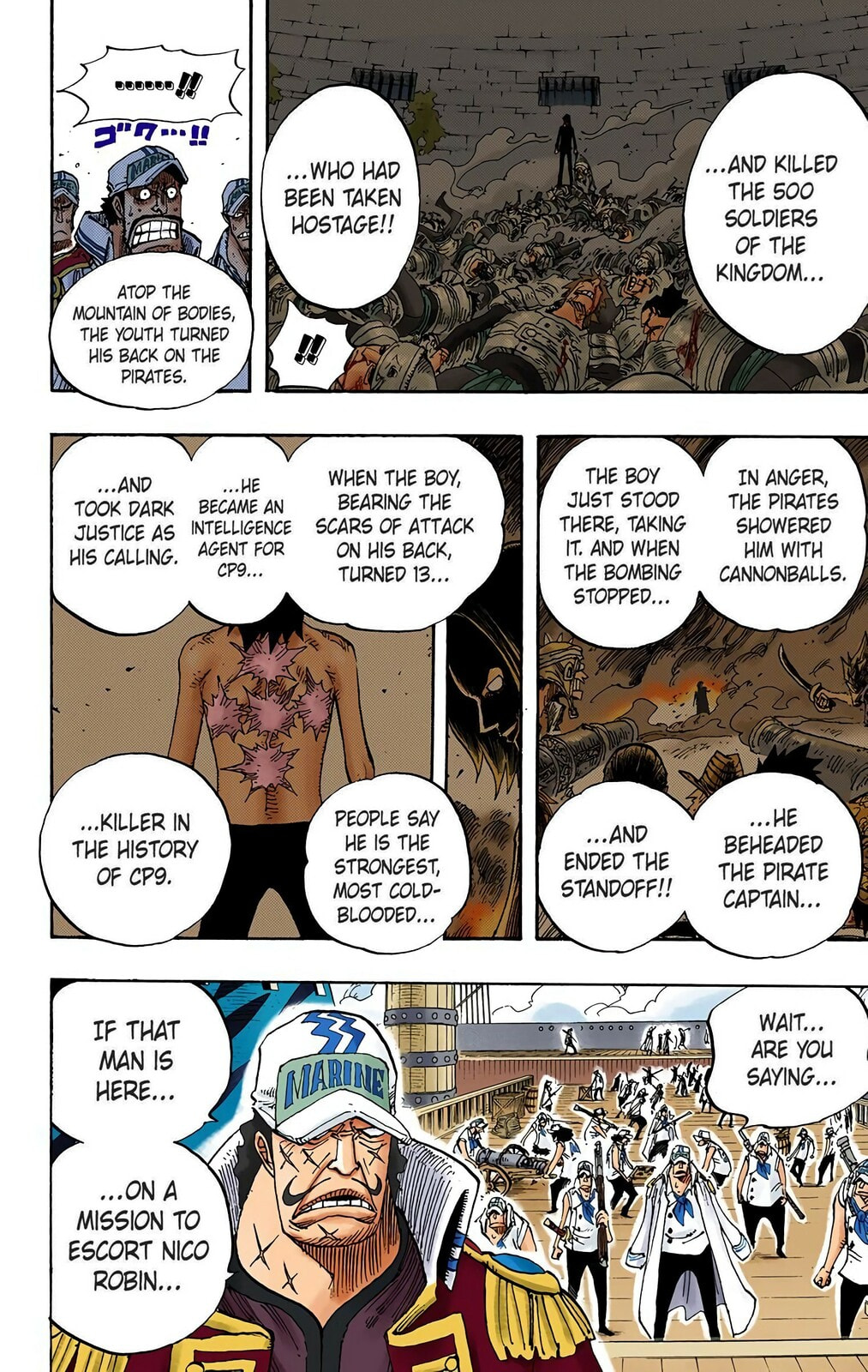 Read One Piece (Colored) chapter 422 image 3 on Lezhin