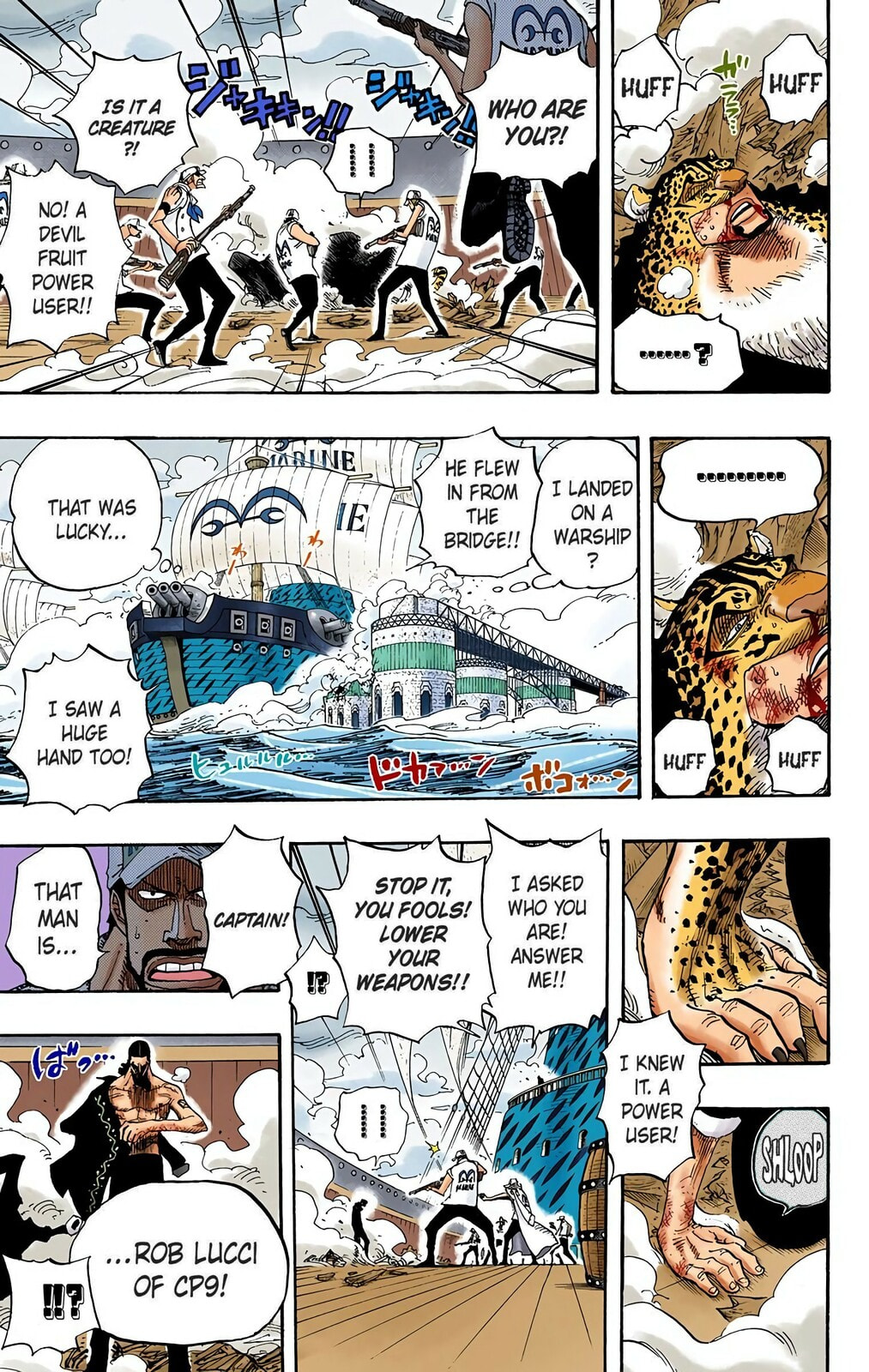 Read One Piece (Colored) chapter 422 image 8 on Lezhin