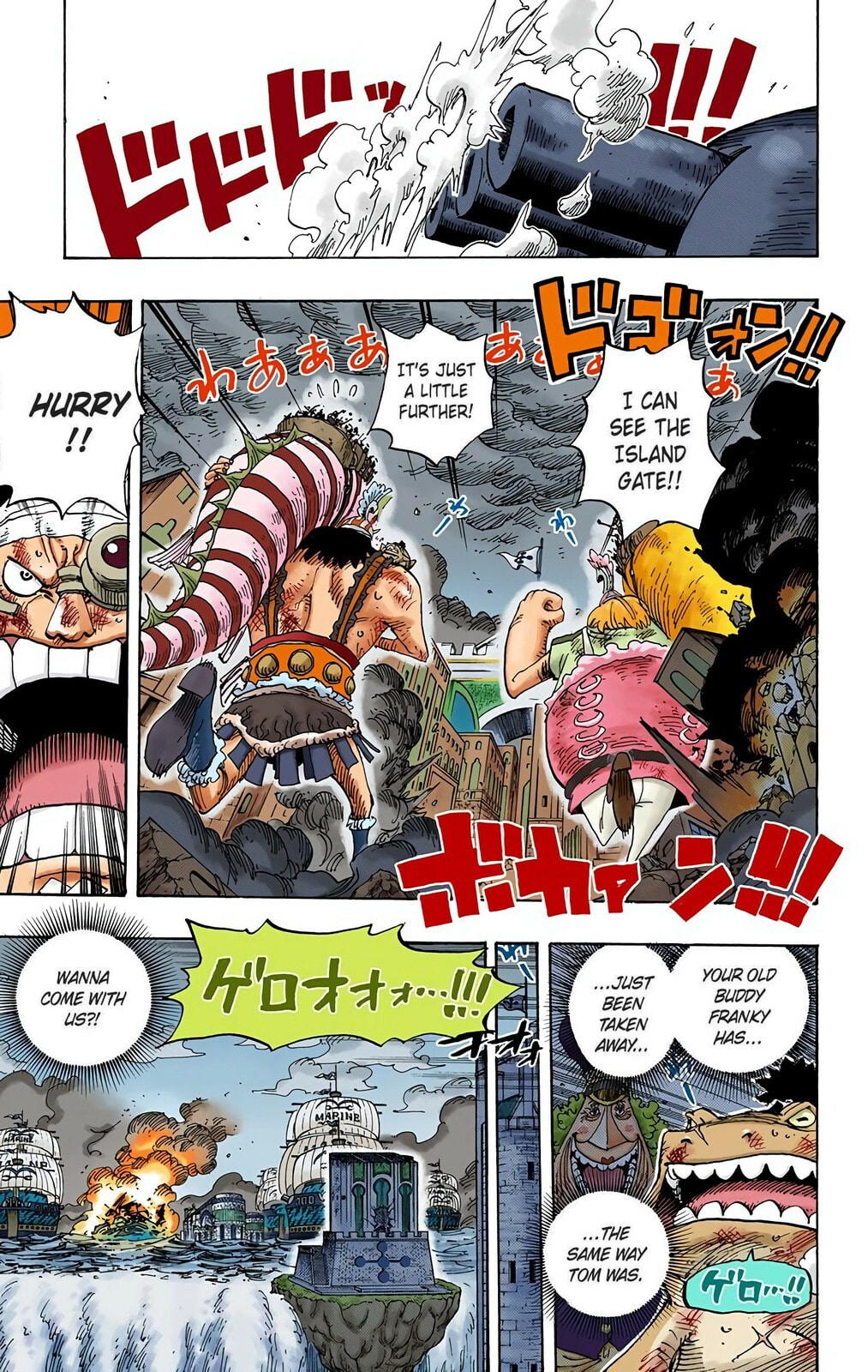 Read One Piece (Colored) chapter 423 image 4 on Lezhin