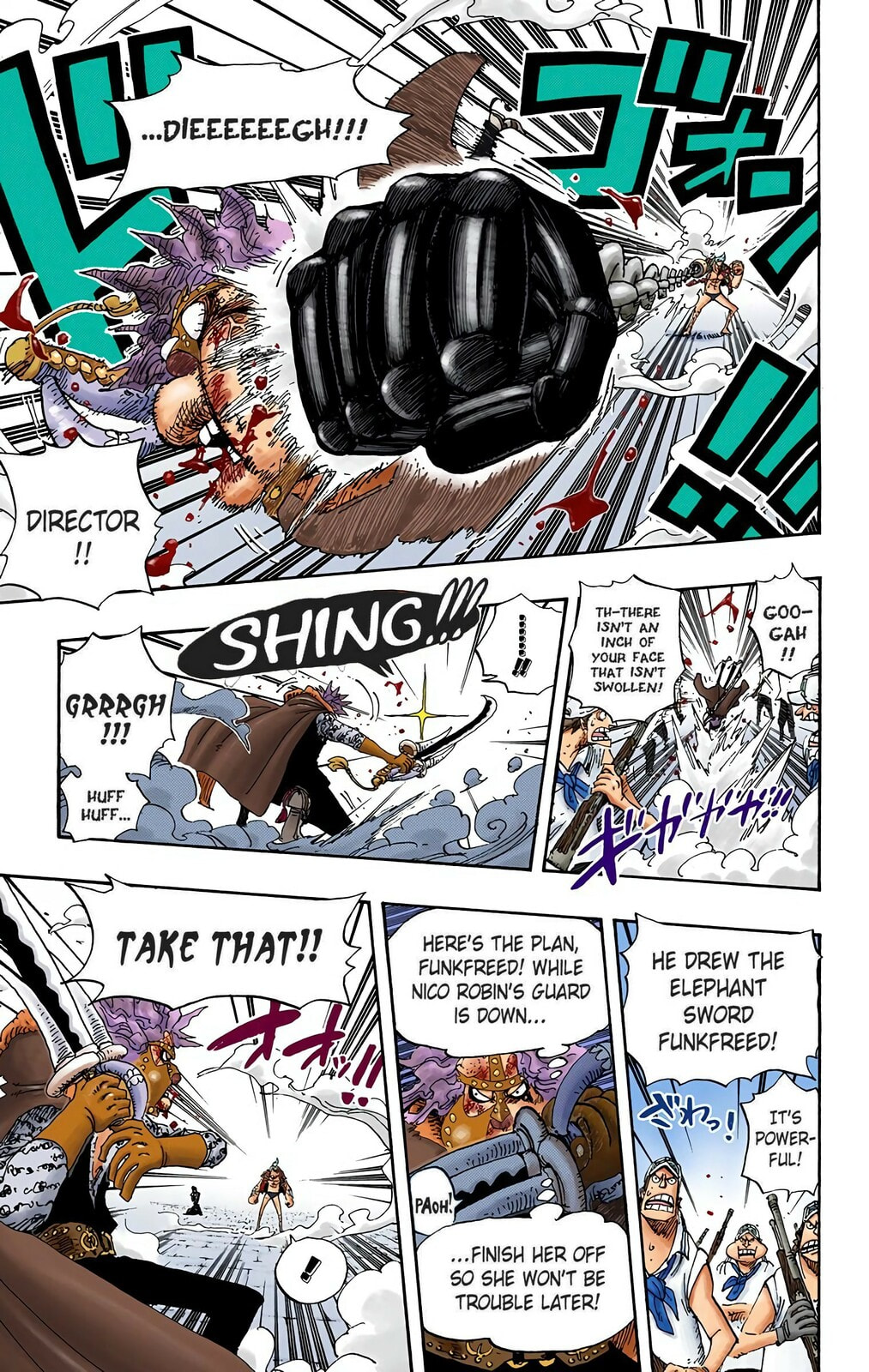 Read One Piece (Colored) chapter 423 image 6 on Lezhin