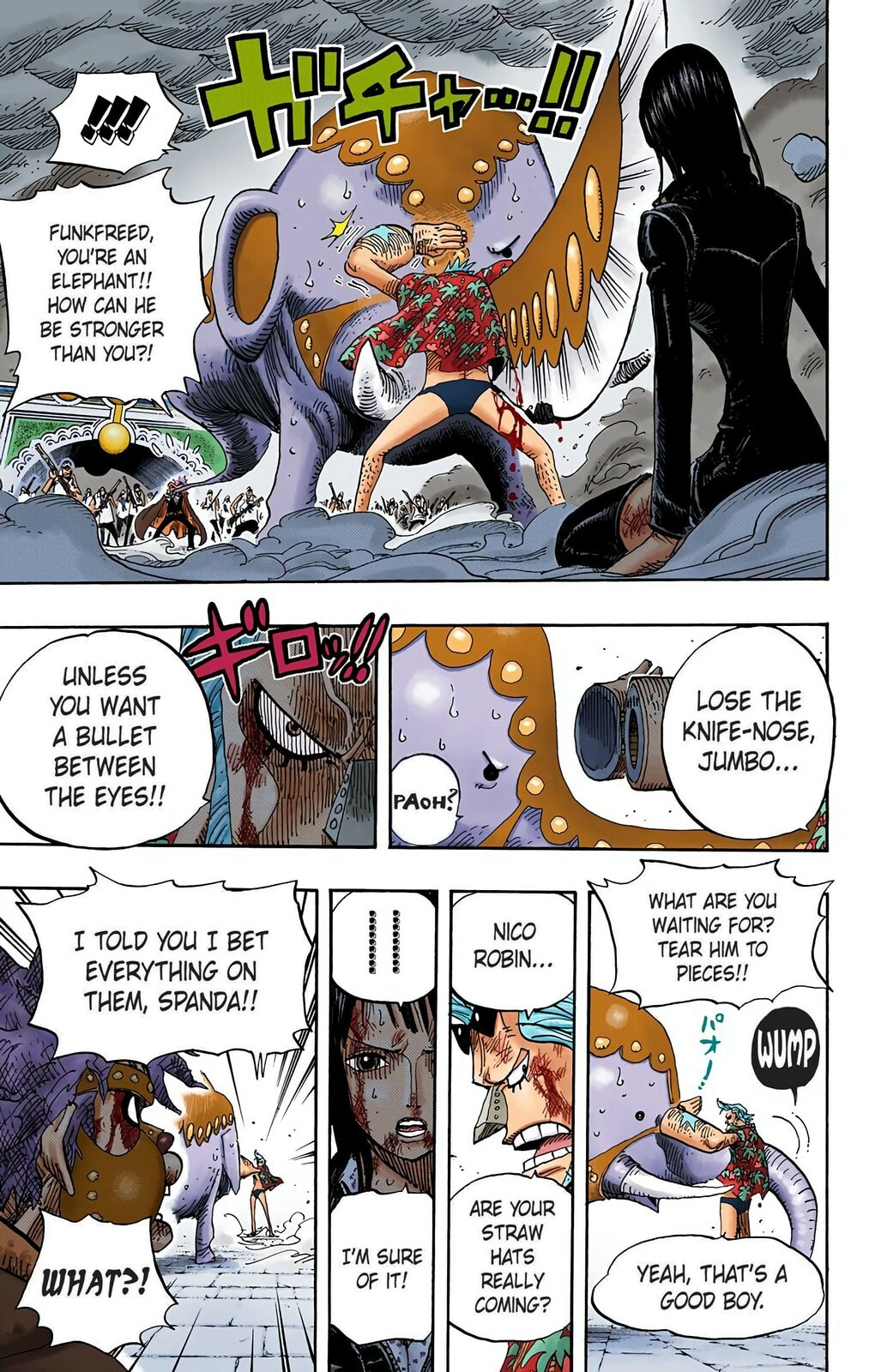 Read One Piece (Colored) chapter 423 image 8 on Lezhin