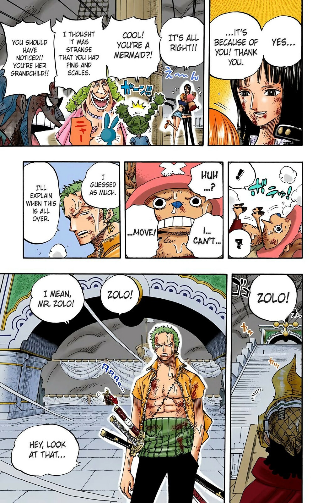 Read One Piece (Colored) chapter 424 image 11 on Lezhin