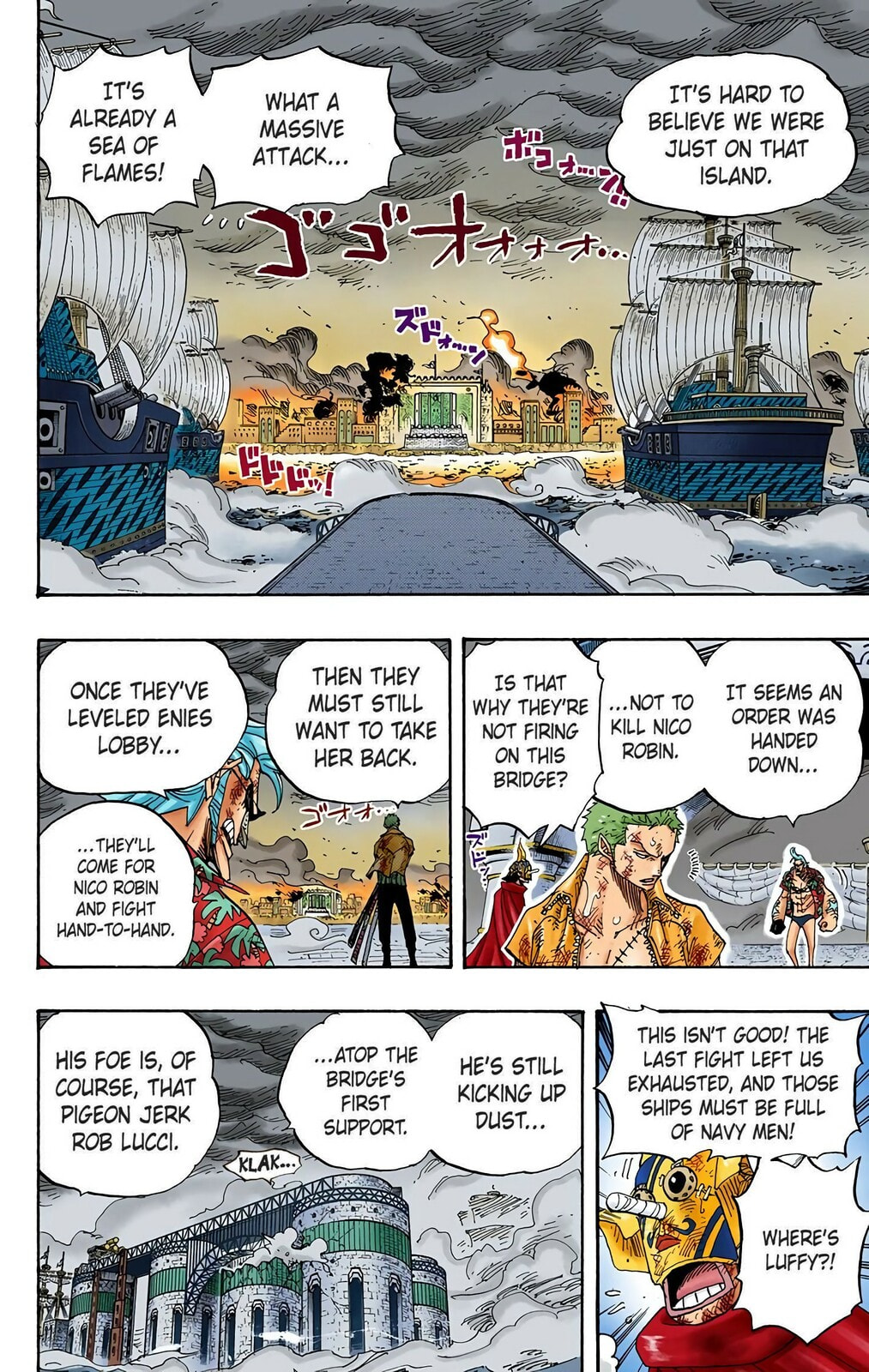Read One Piece (Colored) chapter 424 image 12 on Lezhin