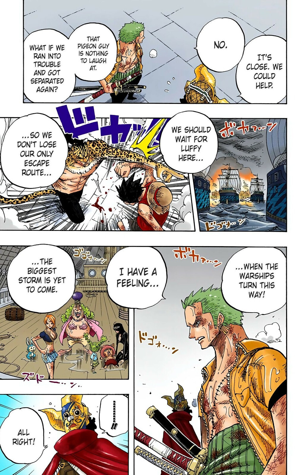 Read One Piece (Colored) chapter 424 image 13 on Lezhin