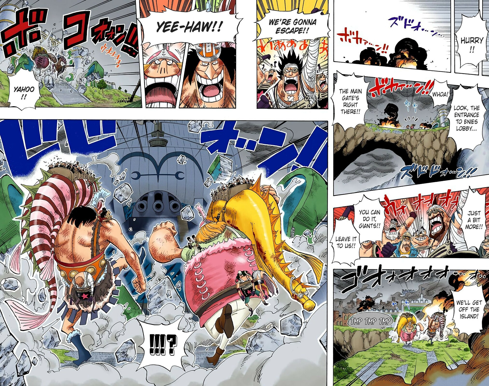 Read One Piece (Colored) chapter 424 image 3 on Lezhin