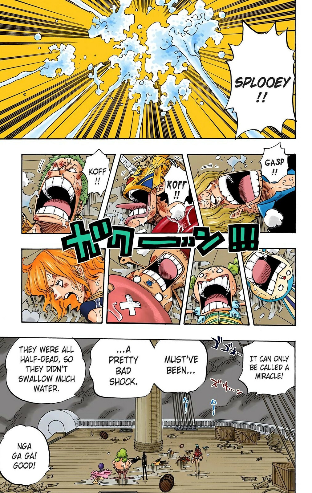 Read One Piece (Colored) chapter 424 image 7 on Lezhin