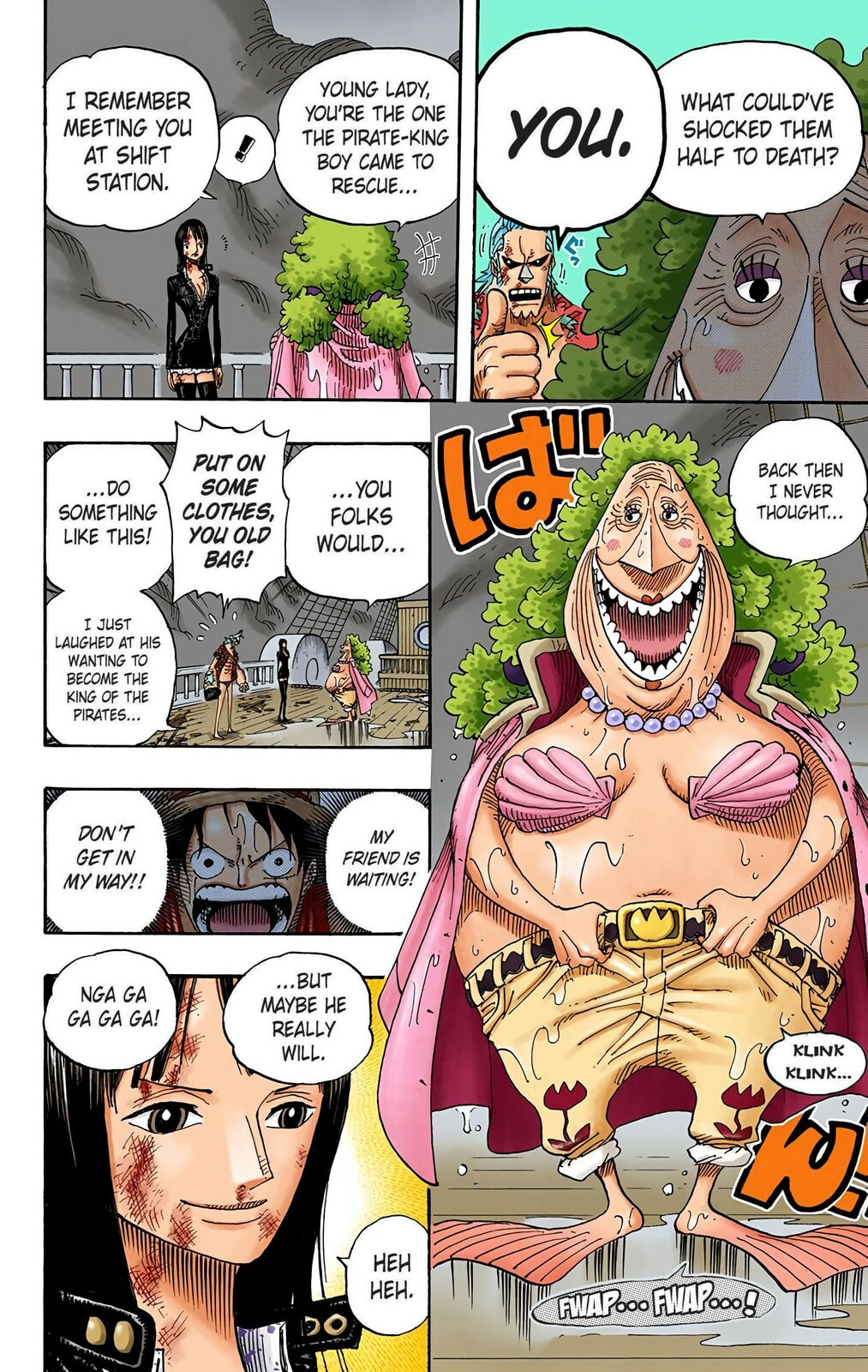 Read One Piece (Colored) chapter 424 image 8 on Lezhin