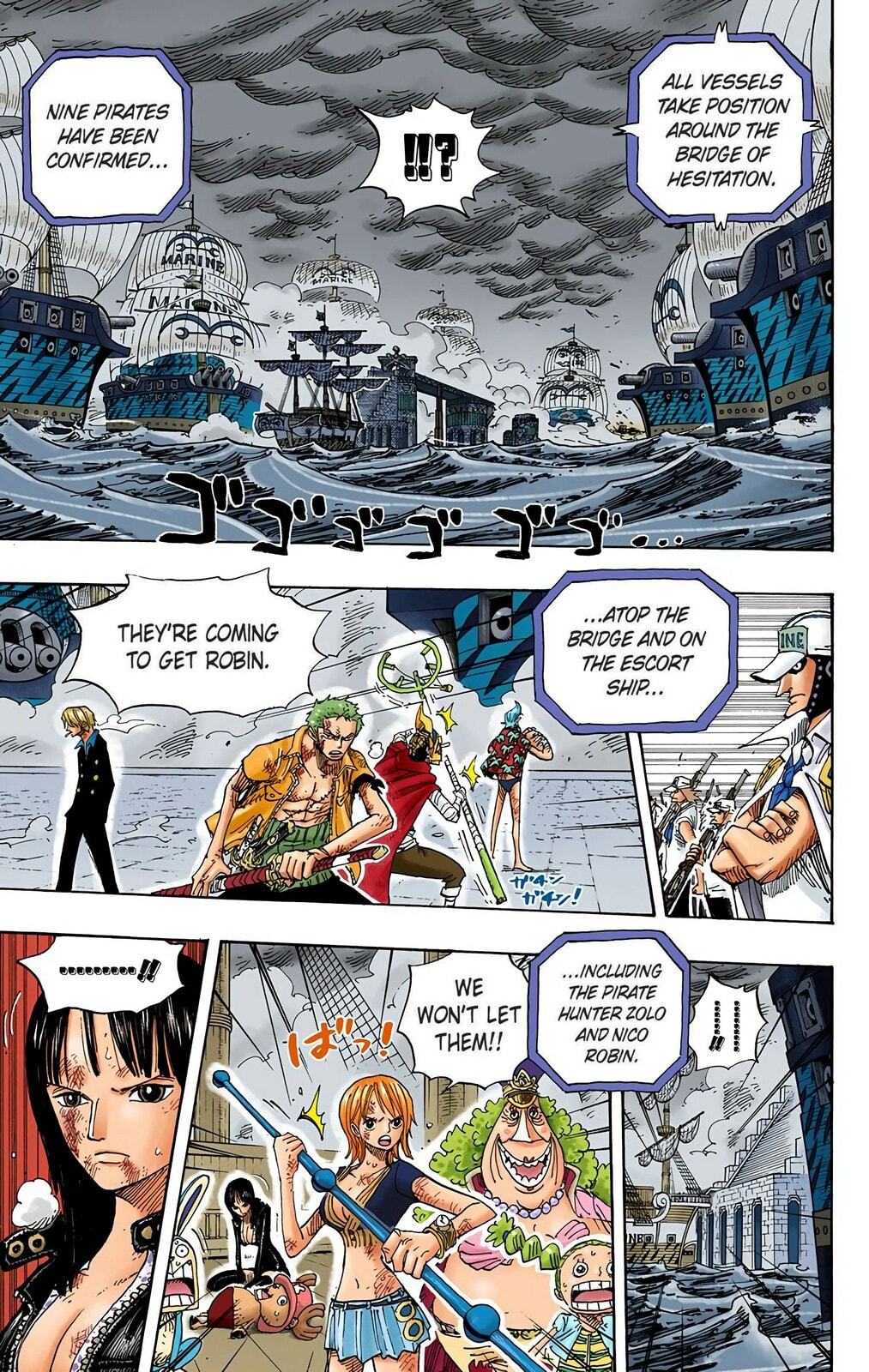 Read One Piece (Colored) chapter 426 image 4 on Lezhin
