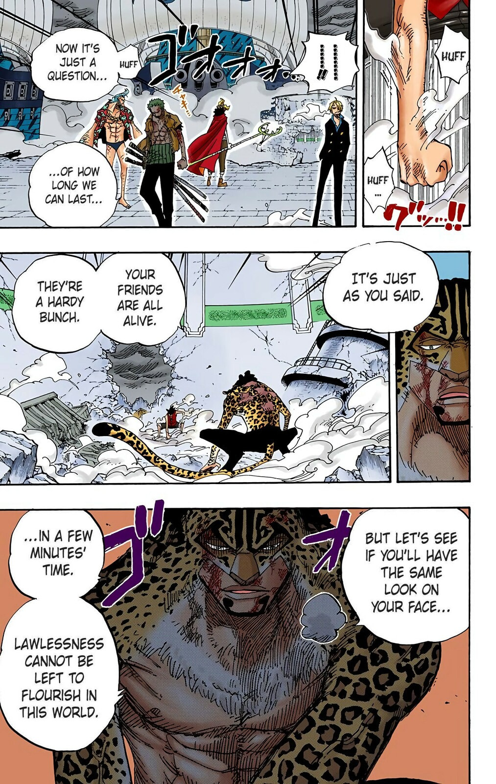 Read One Piece (Colored) chapter 426 image 8 on Lezhin