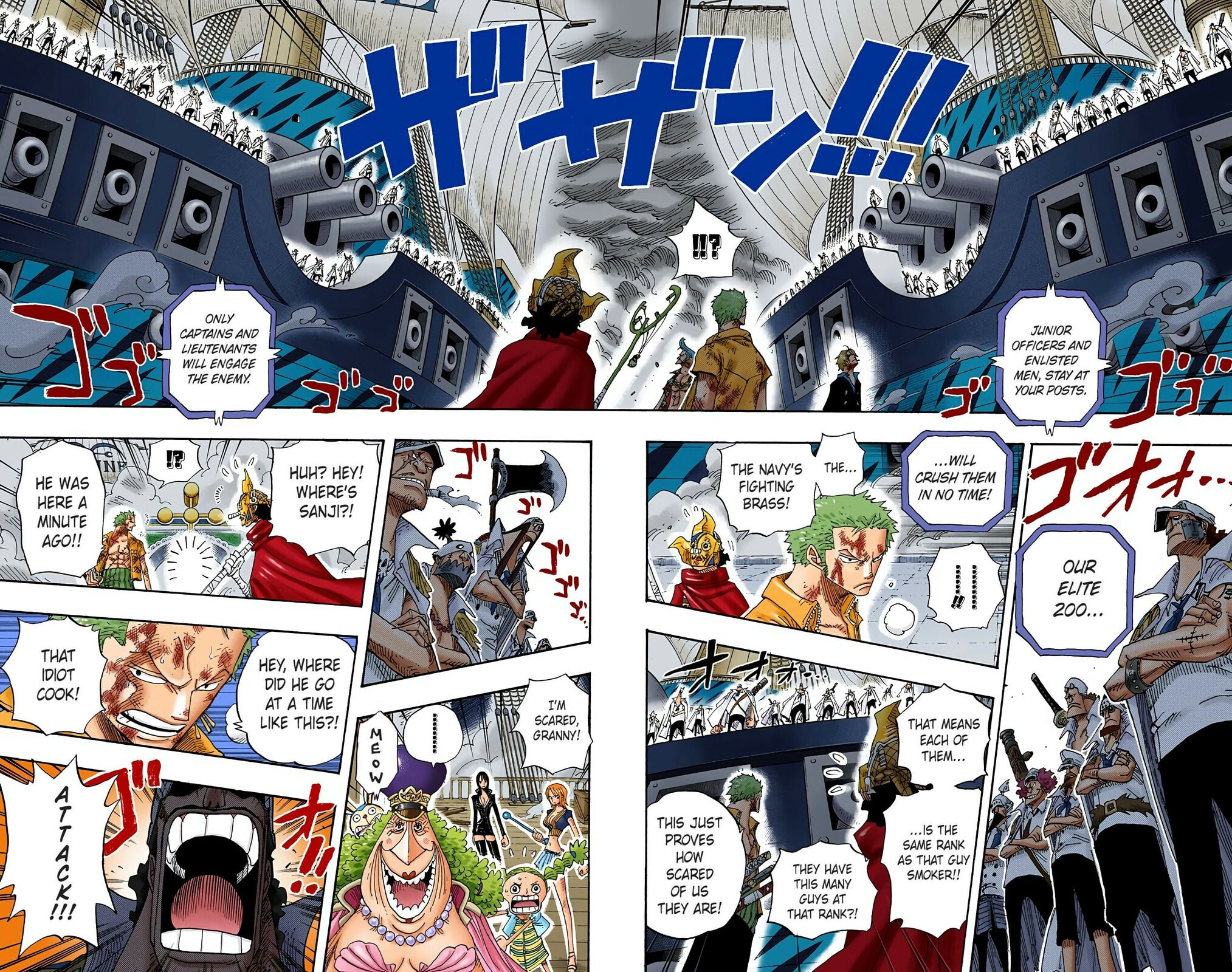 Read One Piece (Colored) chapter 426 image 9 on Lezhin