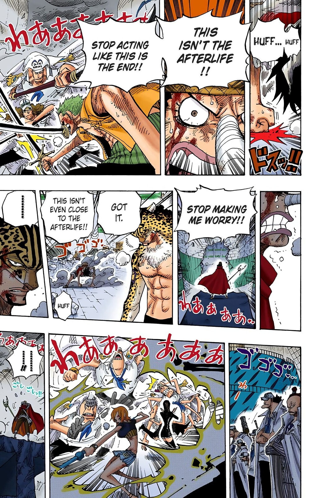 Read One Piece (Colored) chapter 427 image 6 on Lezhin