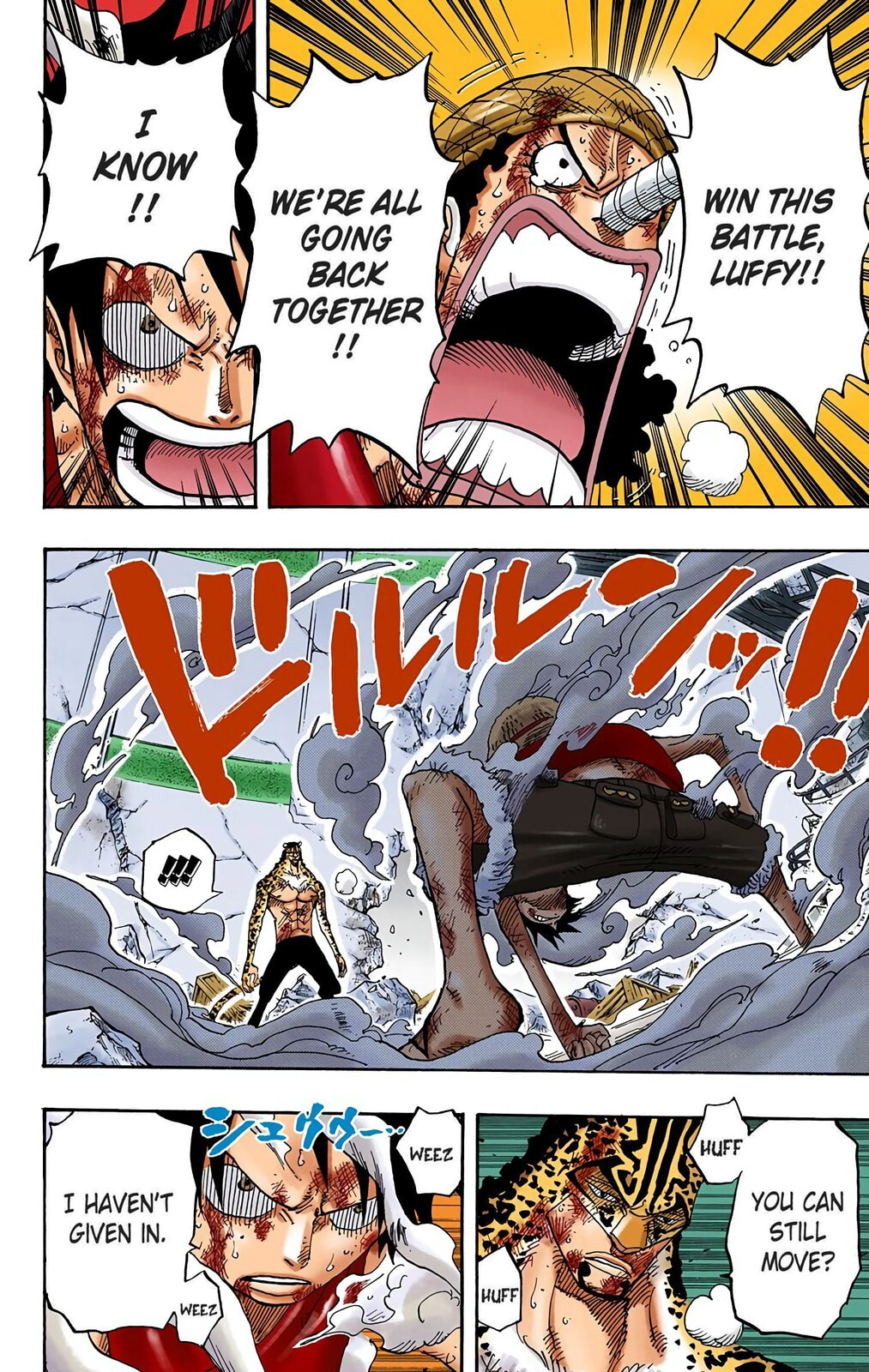 Read One Piece (Colored) chapter 427 image 7 on Lezhin