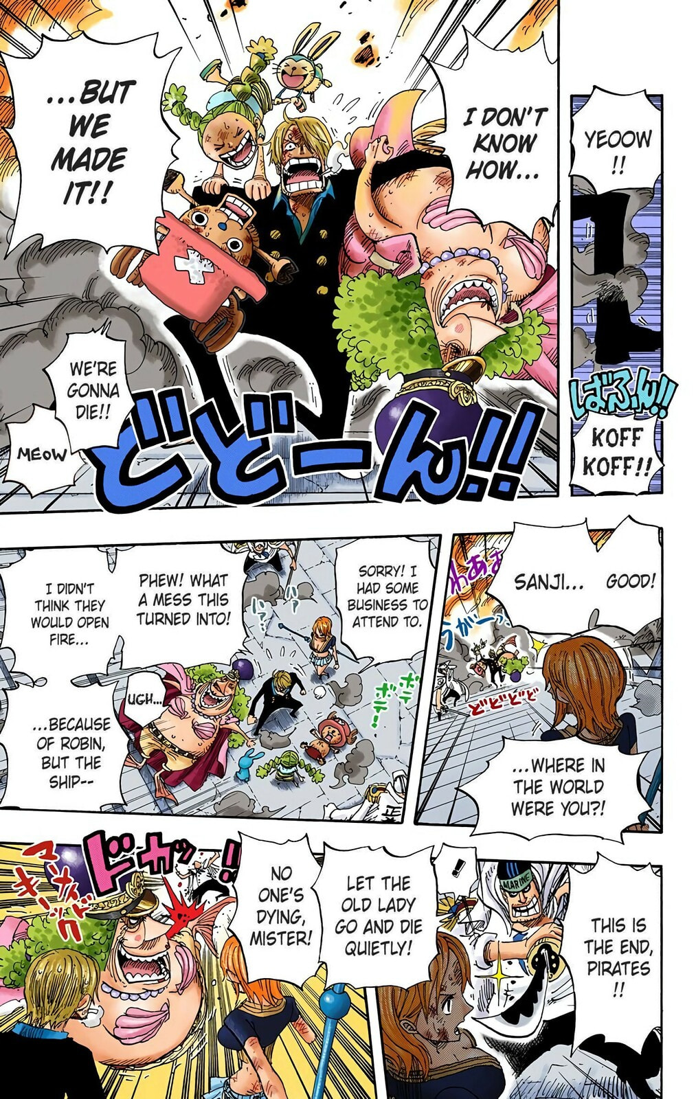 Read One Piece (Colored) chapter 428 image 10 on Lezhin