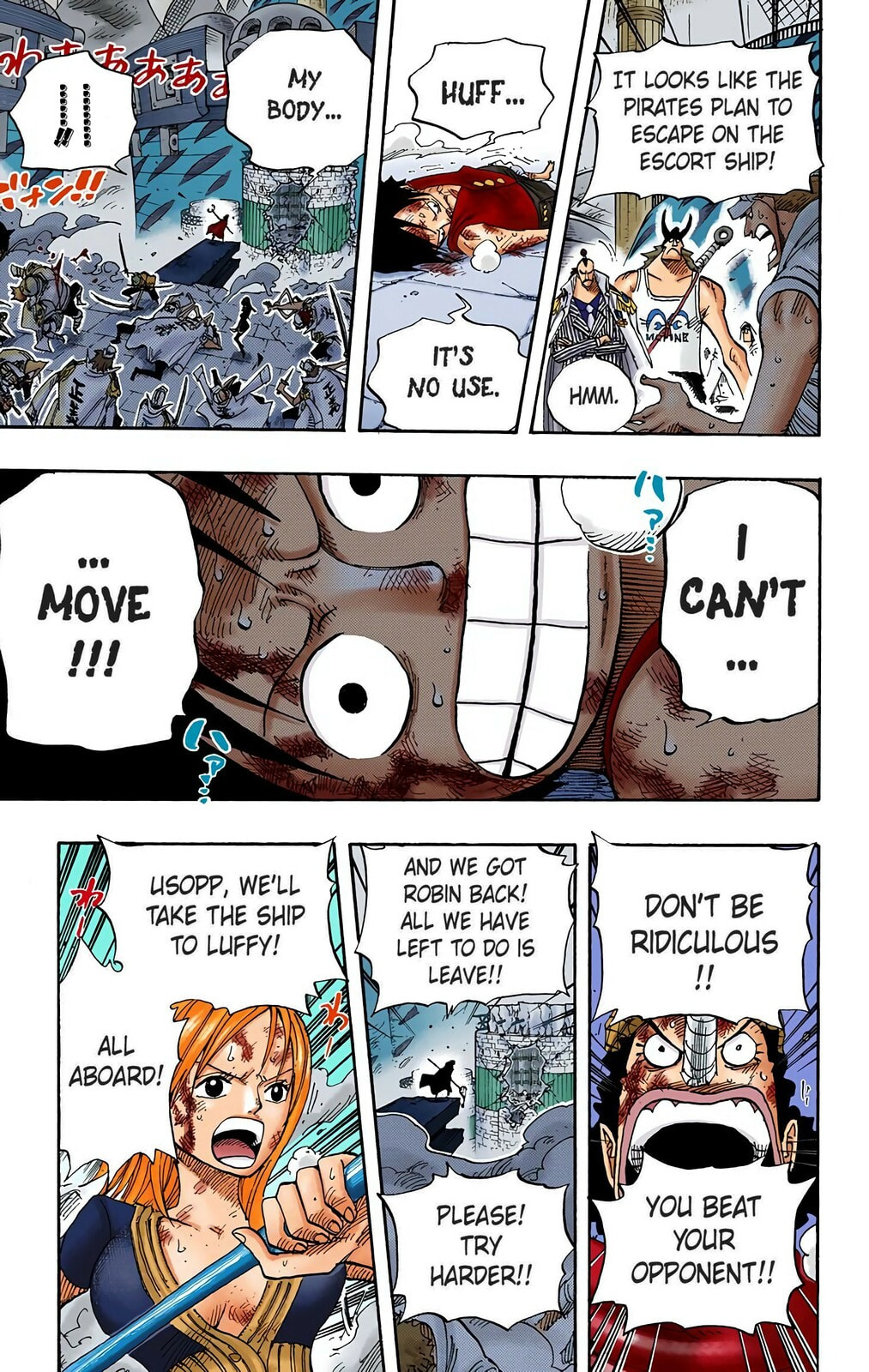 Read One Piece (Colored) chapter 428 image 8 on Lezhin