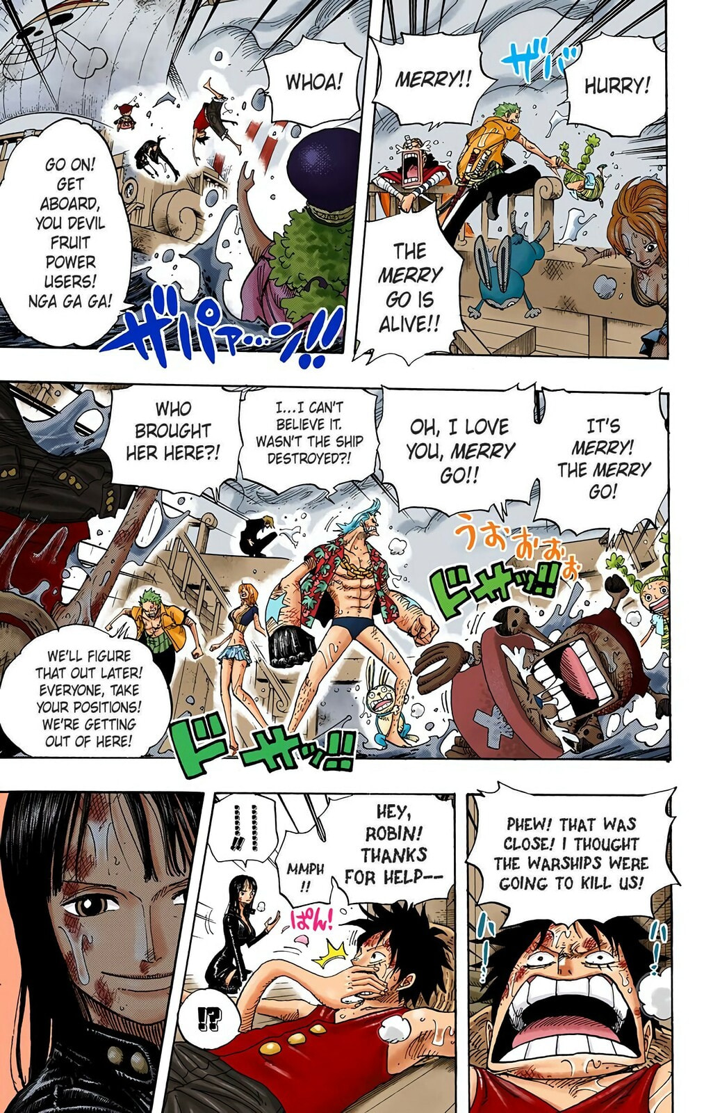 Read One Piece (Colored) chapter 429 image 2 on Lezhin