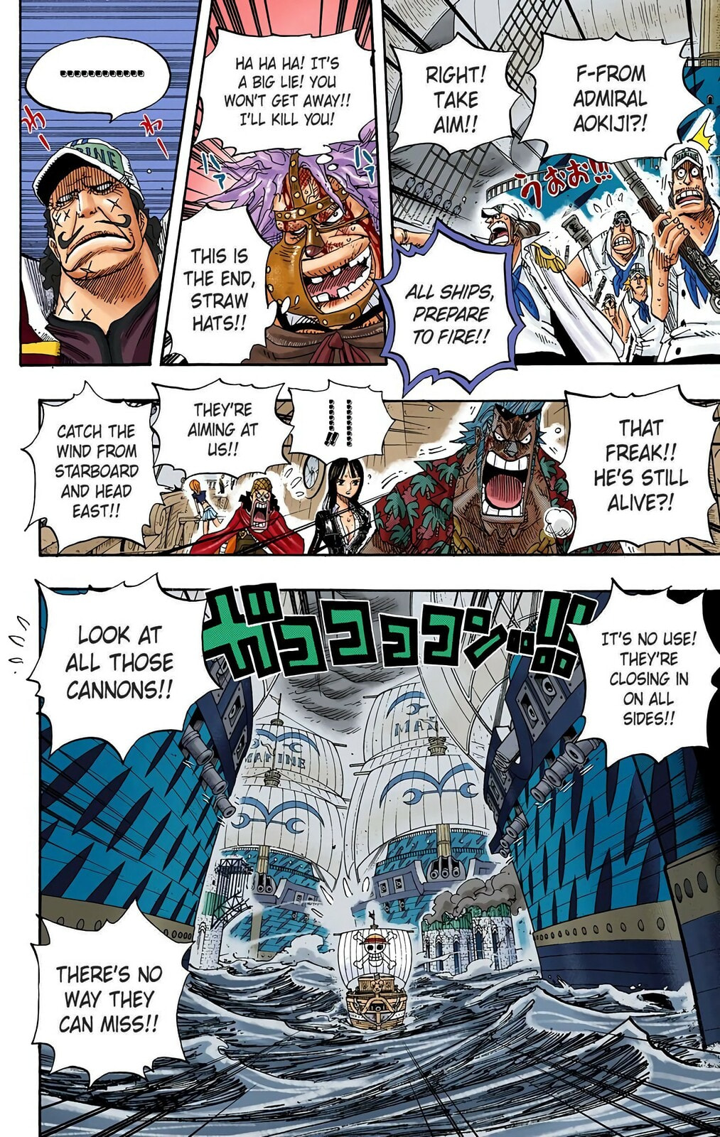 Read One Piece (Colored) chapter 429 image 5 on Lezhin