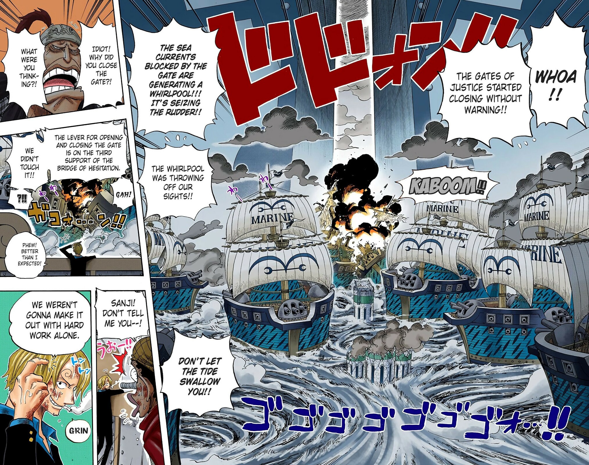 Read One Piece (Colored) chapter 429 image 7 on Lezhin