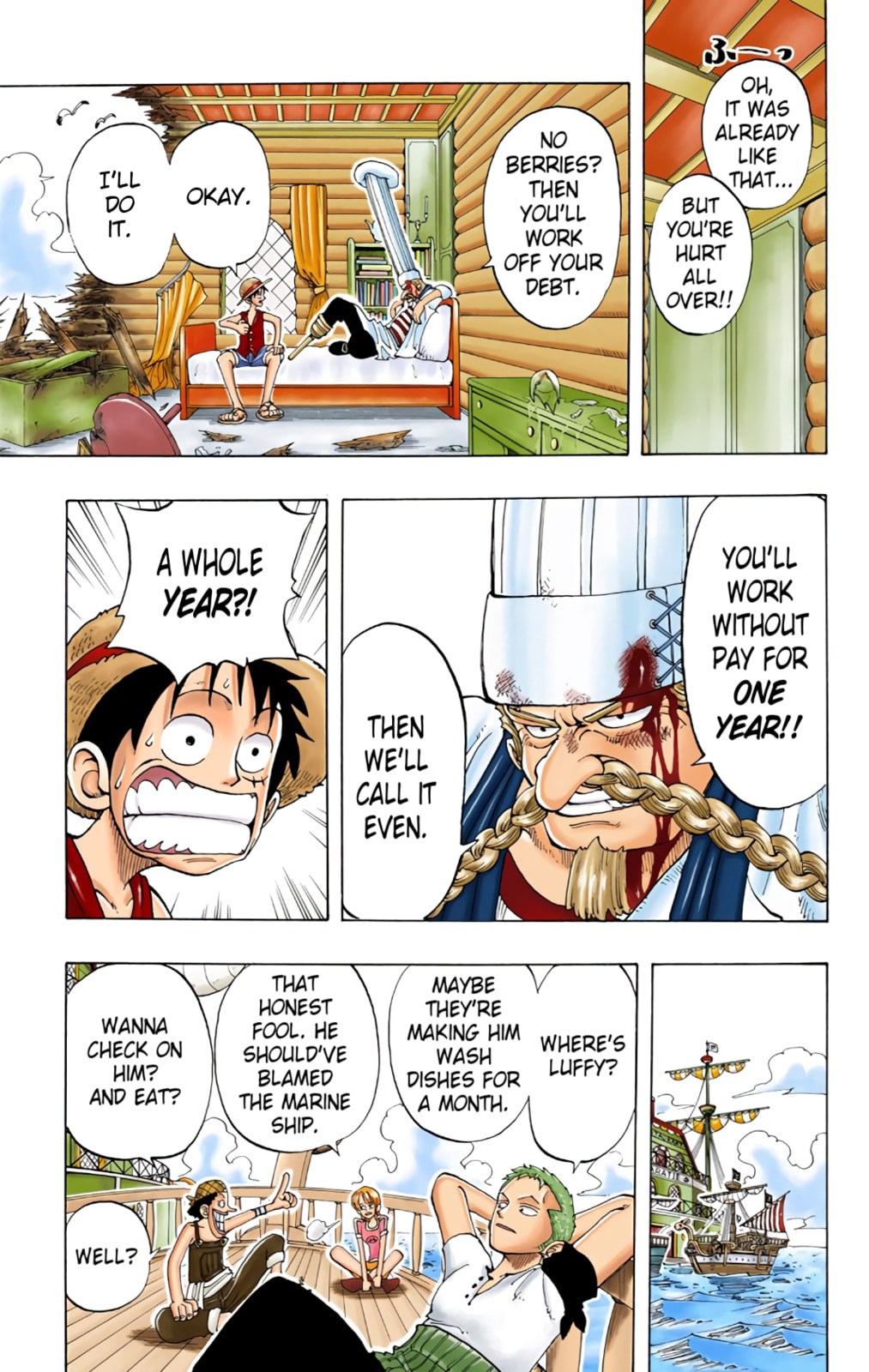 Read One Piece (Colored) chapter 43 image 14 on Lezhin