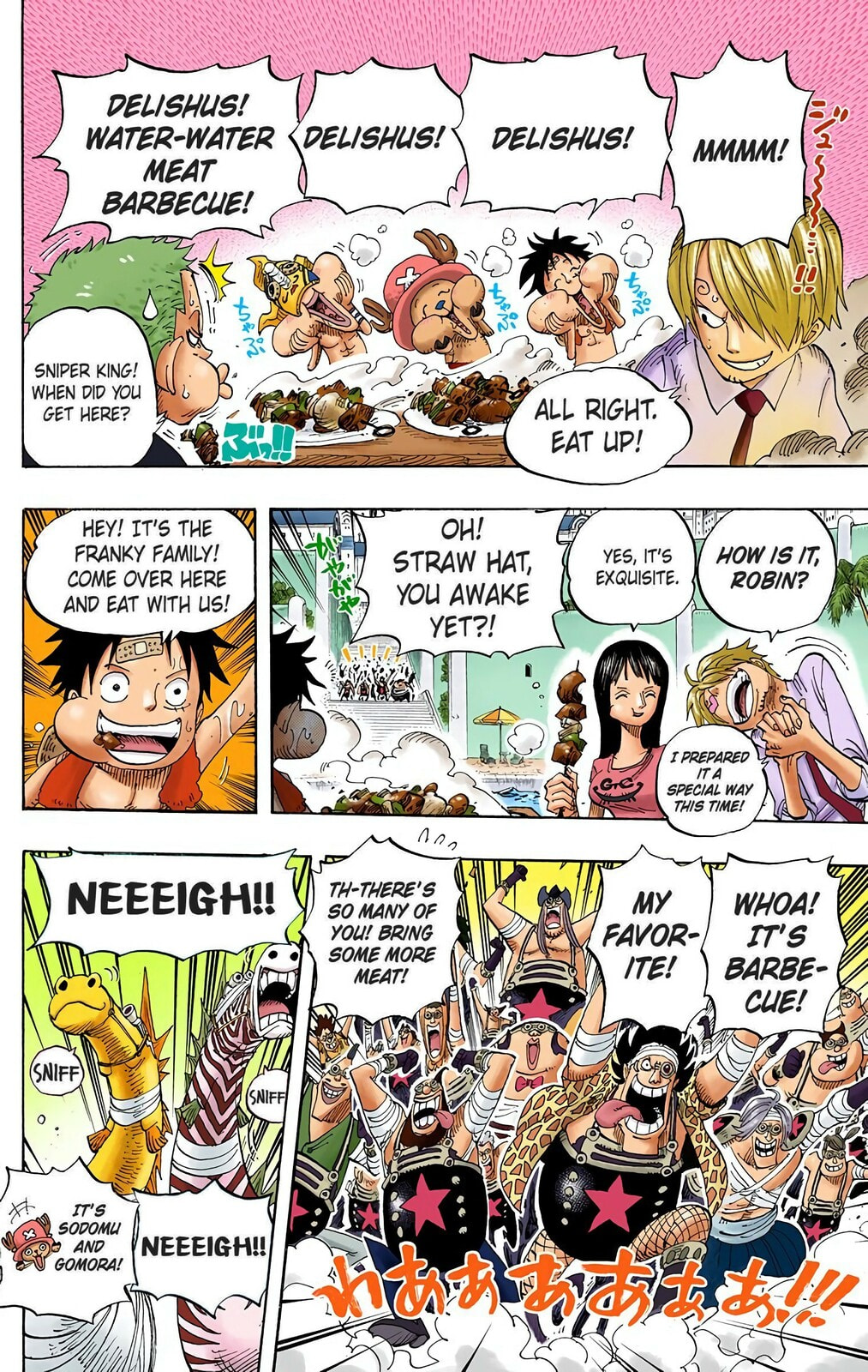 Read One Piece (Colored) chapter 433 image 11 on Lezhin