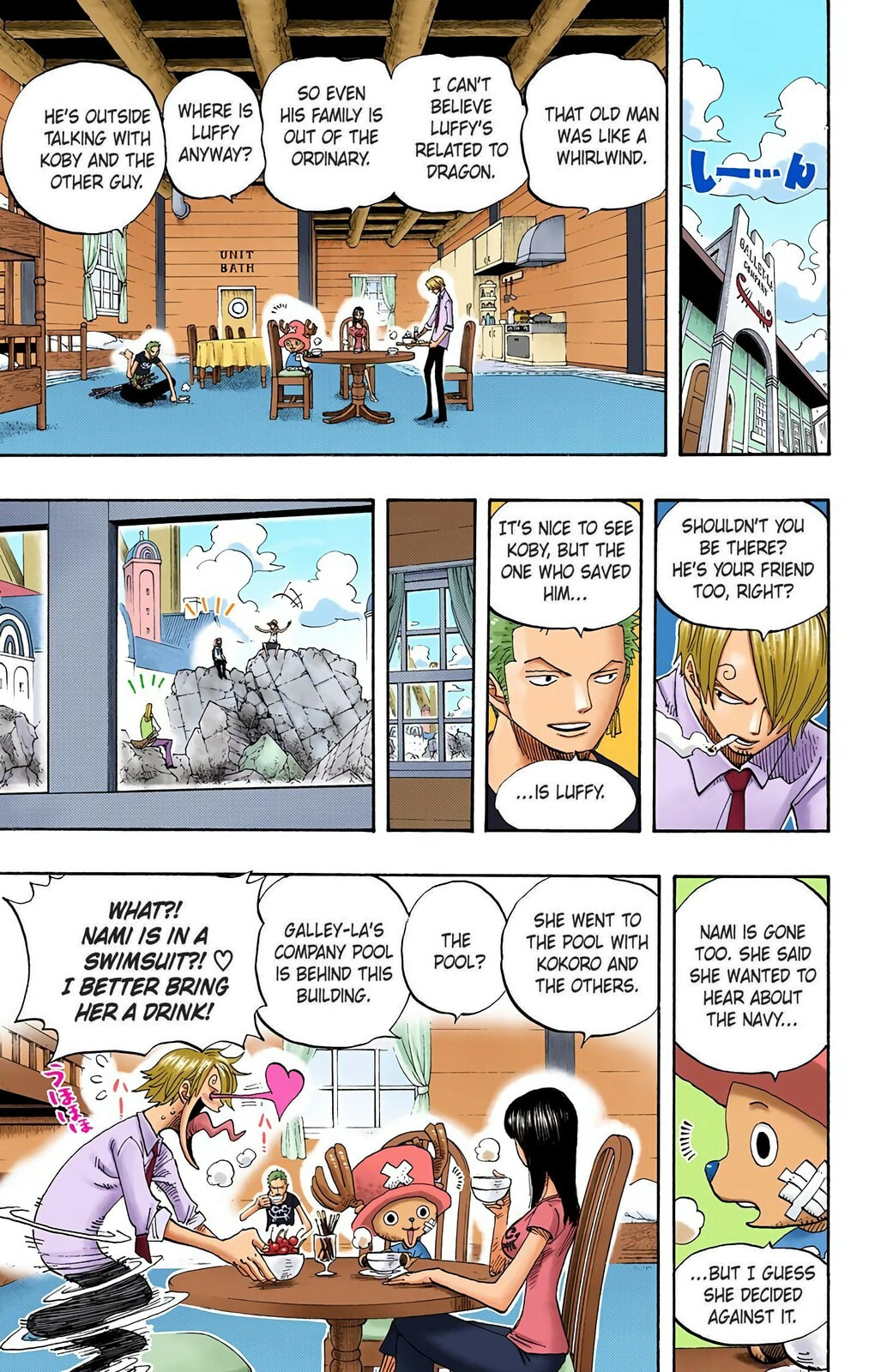 Read One Piece (Colored) chapter 433 image 2 on Lezhin