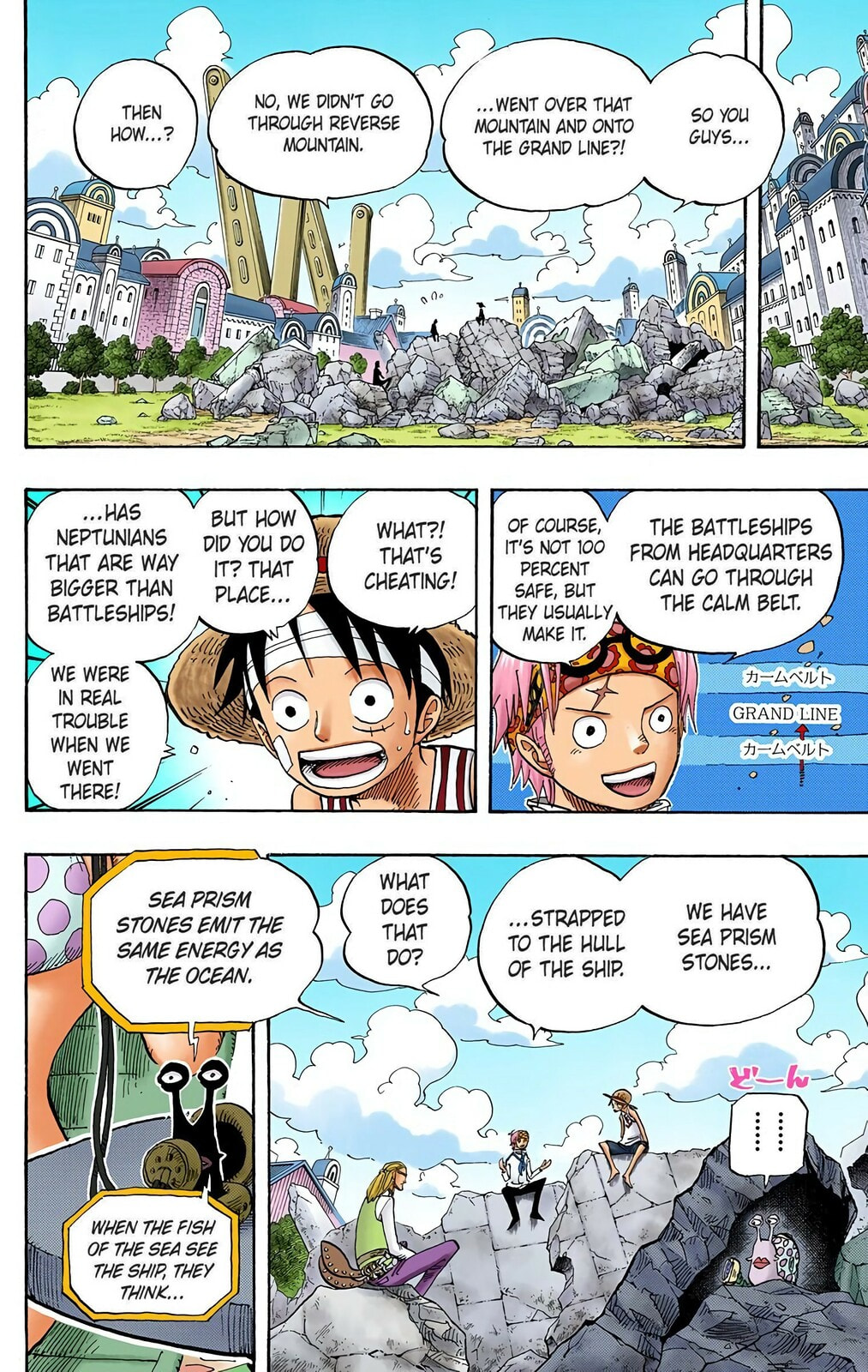 Read One Piece (Colored) chapter 433 image 3 on Lezhin